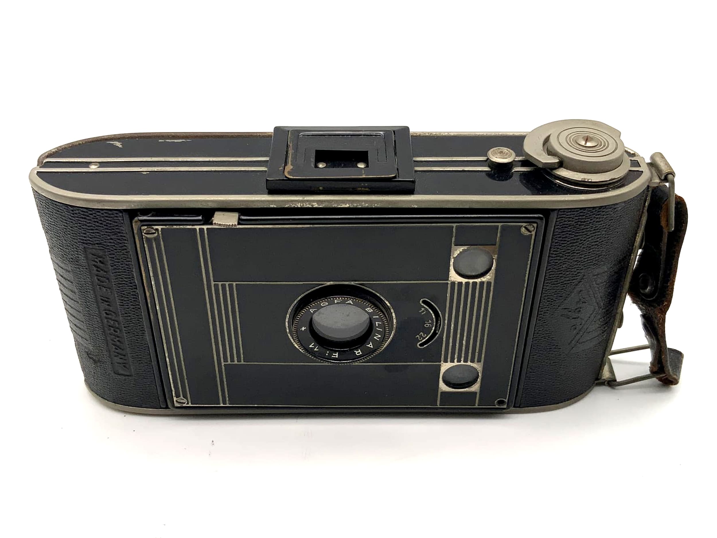 Agfa Billy-Clack folding camera with Bilinar 1:11 roll film, bellows camera, analog