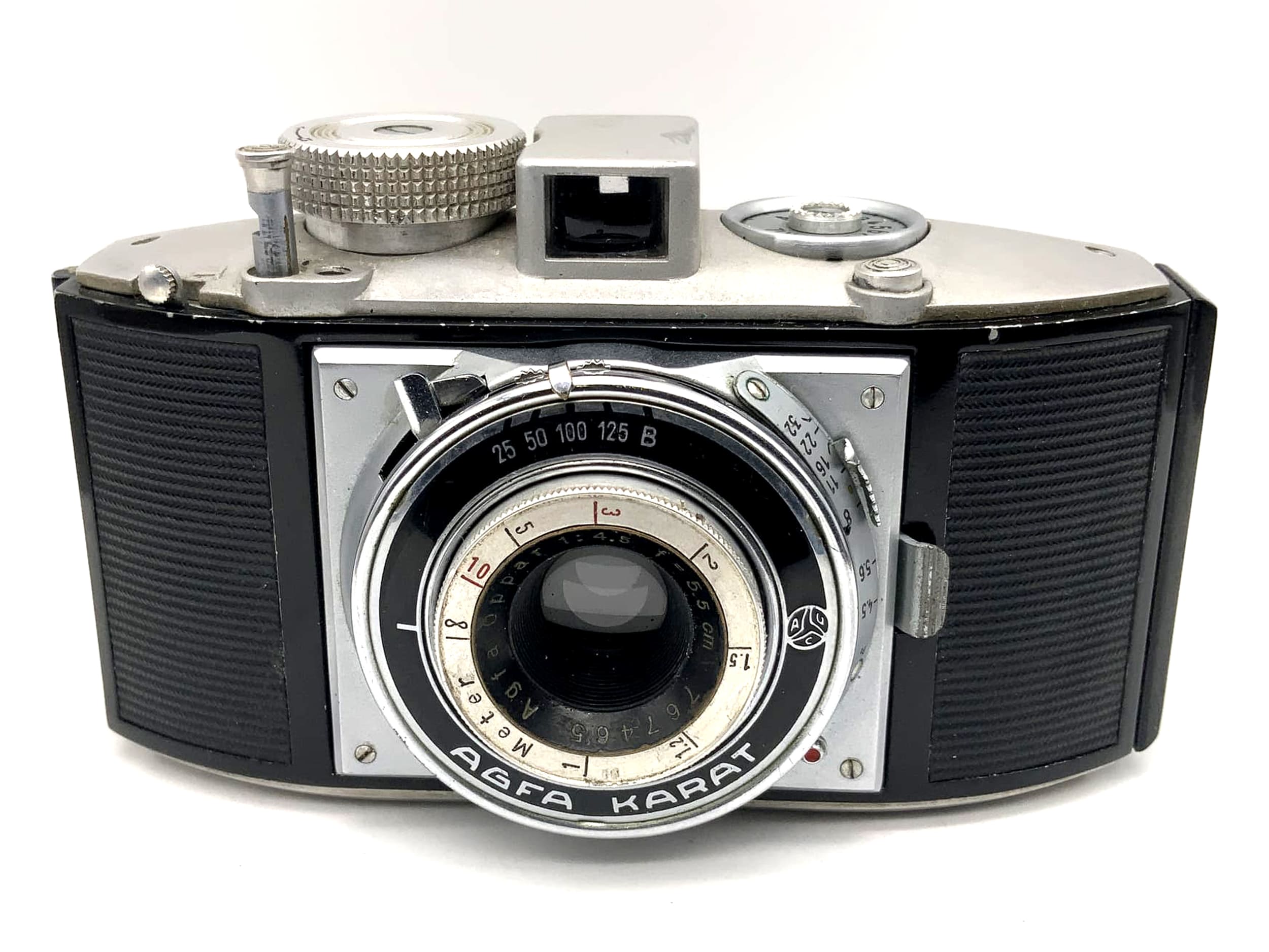 Agfa Karat folding camera with Oppar 1:4.5 5.5cm 55mm lens