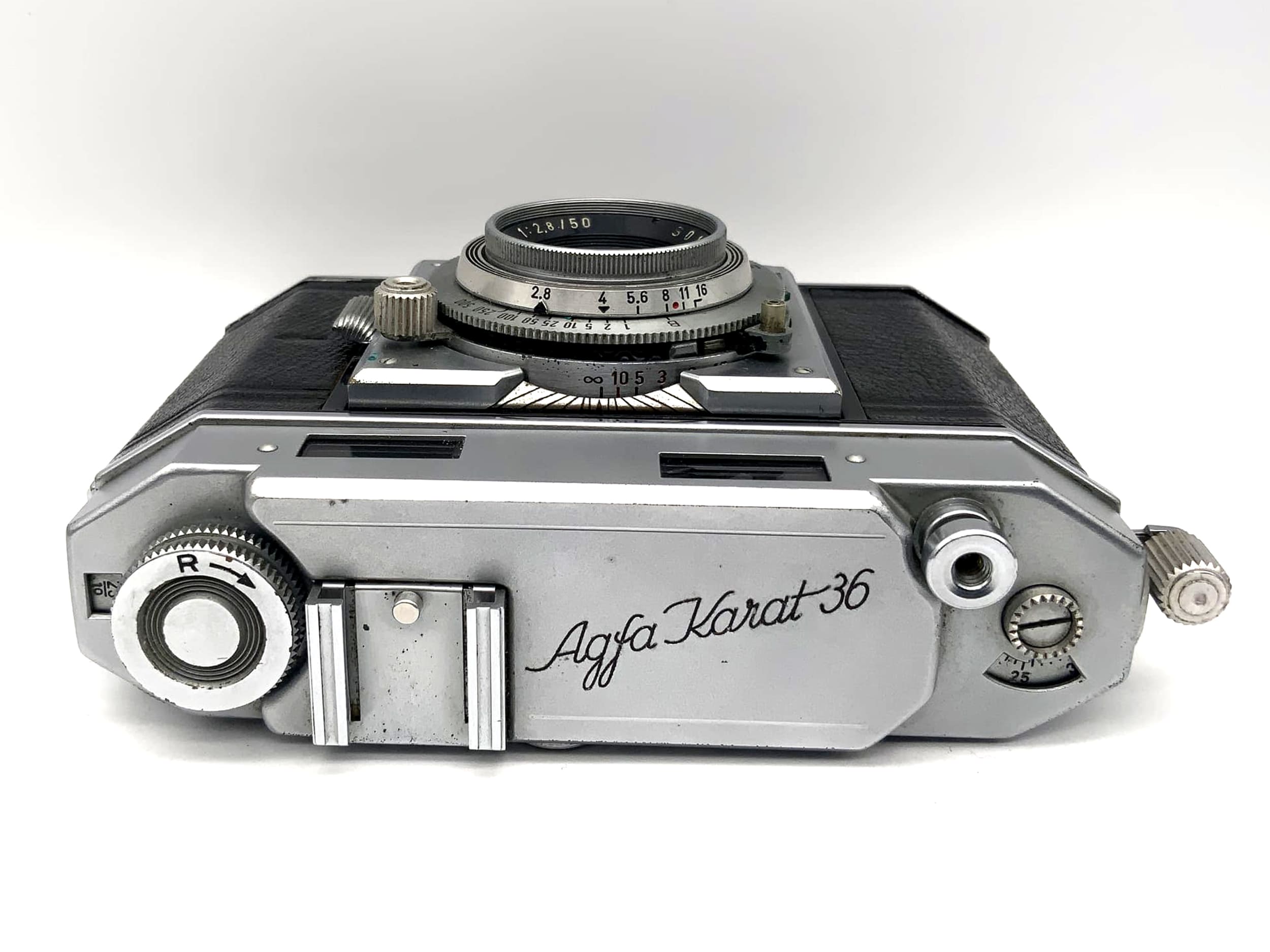 Agfa Karat 36 folding camera with Solinar 1:2.8 50mm Synchro-Compur