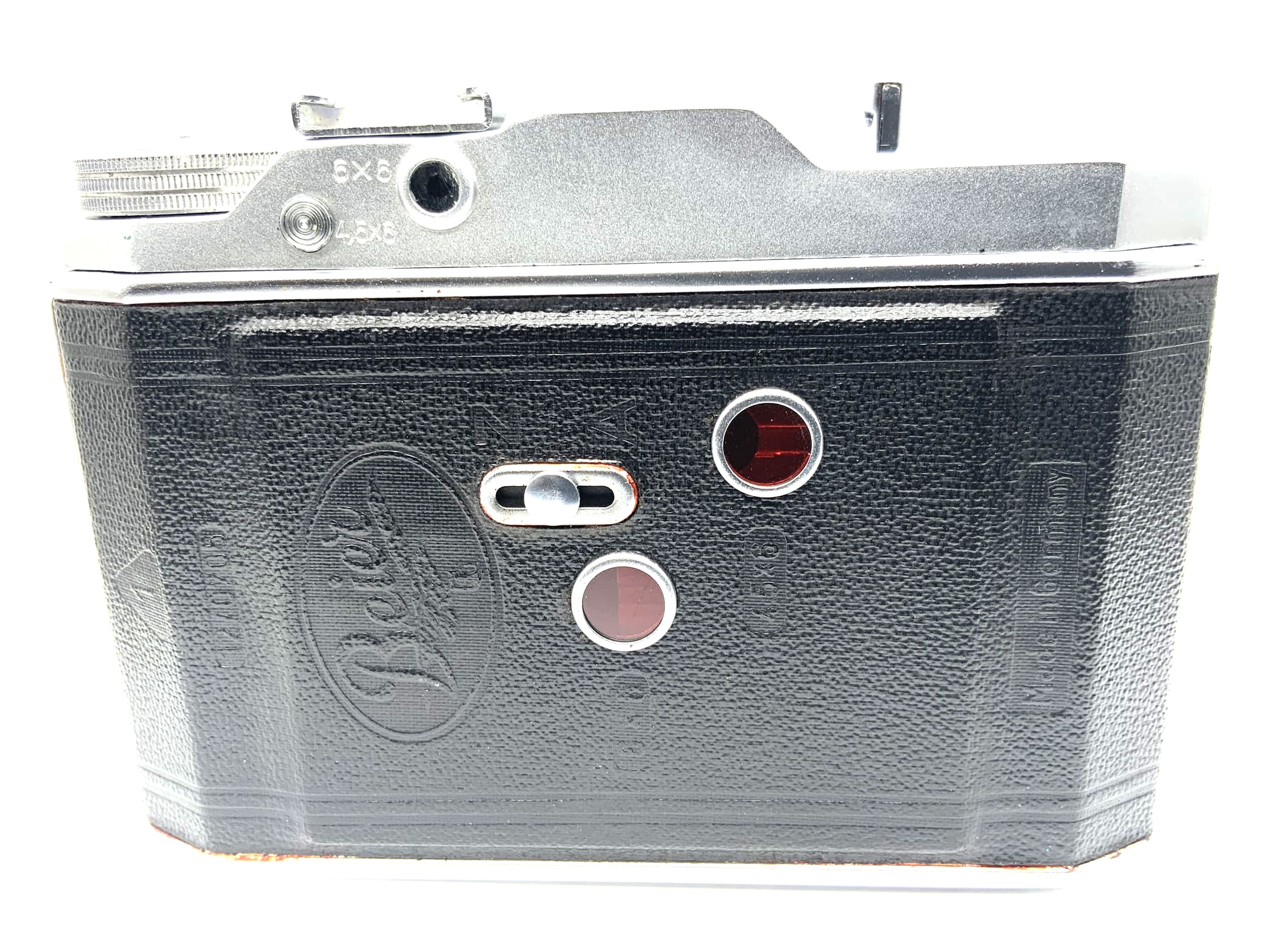 Beier Precisa folding camera with Meyer Optik Trioplan 1:3.5 75mm red V 6x6, 4.5x6
