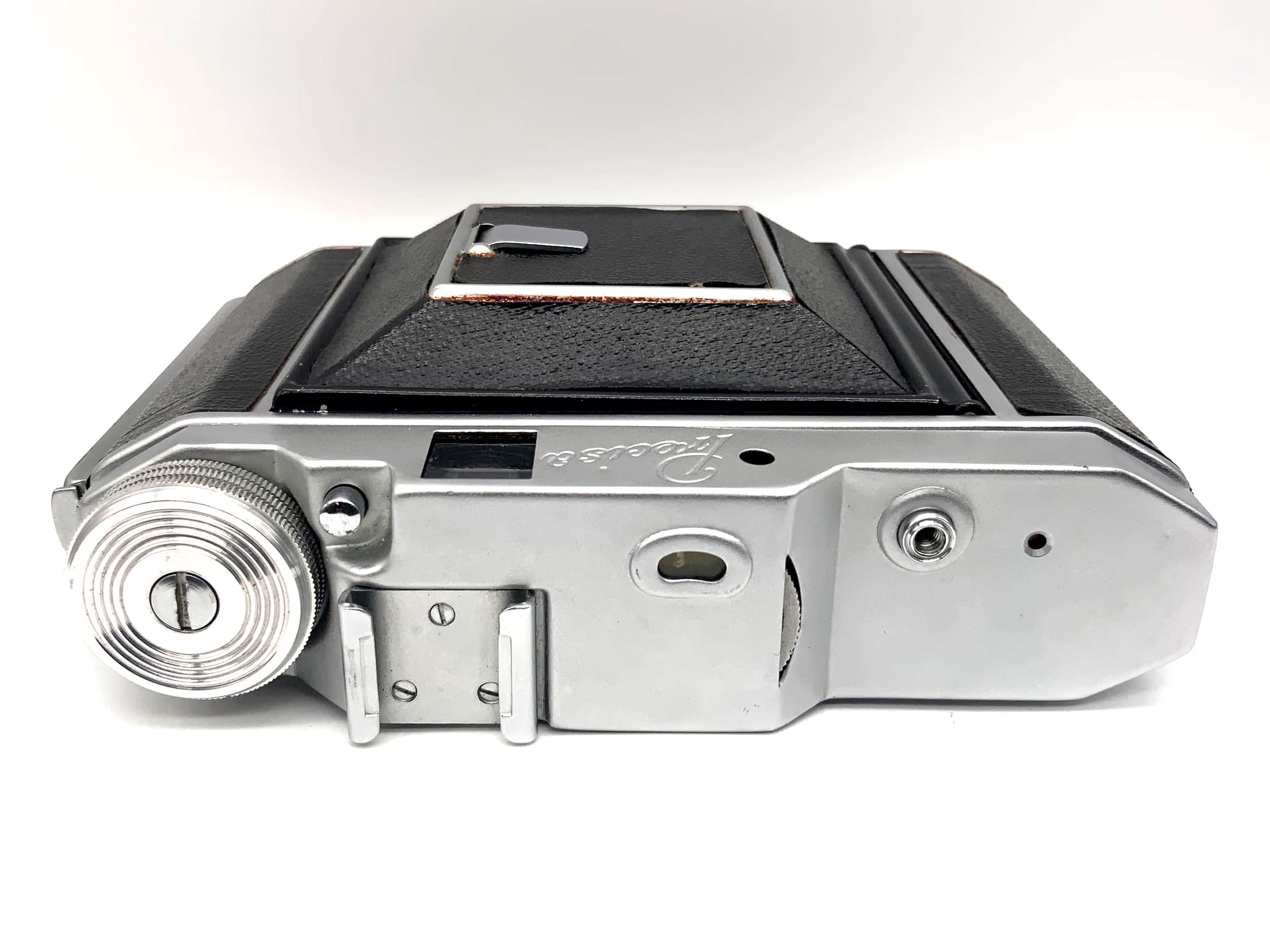 Beier Precisa folding camera with Meyer Optik Trioplan 1:3.5 75mm red V 6x6, 4.5x6