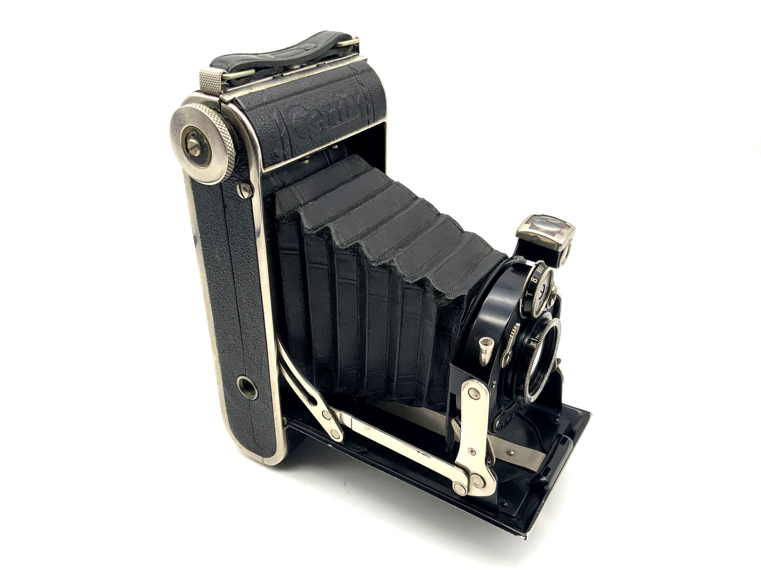 Certo Certix folding camera with Anastigmat Actinar 1:4.5 10.5cm 105mm