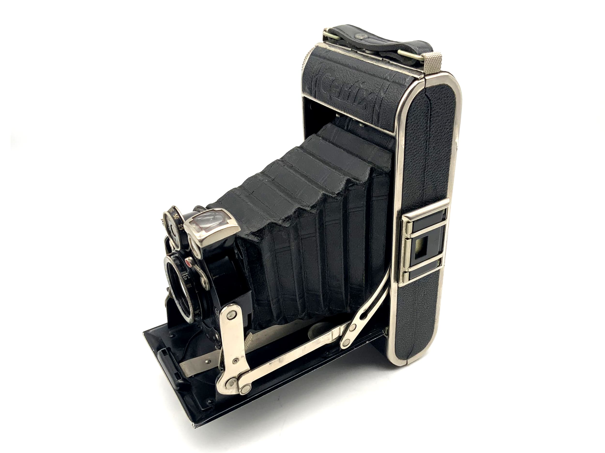 Certo Certix folding camera with Anastigmat Actinar 1:4.5 10.5cm 105mm
