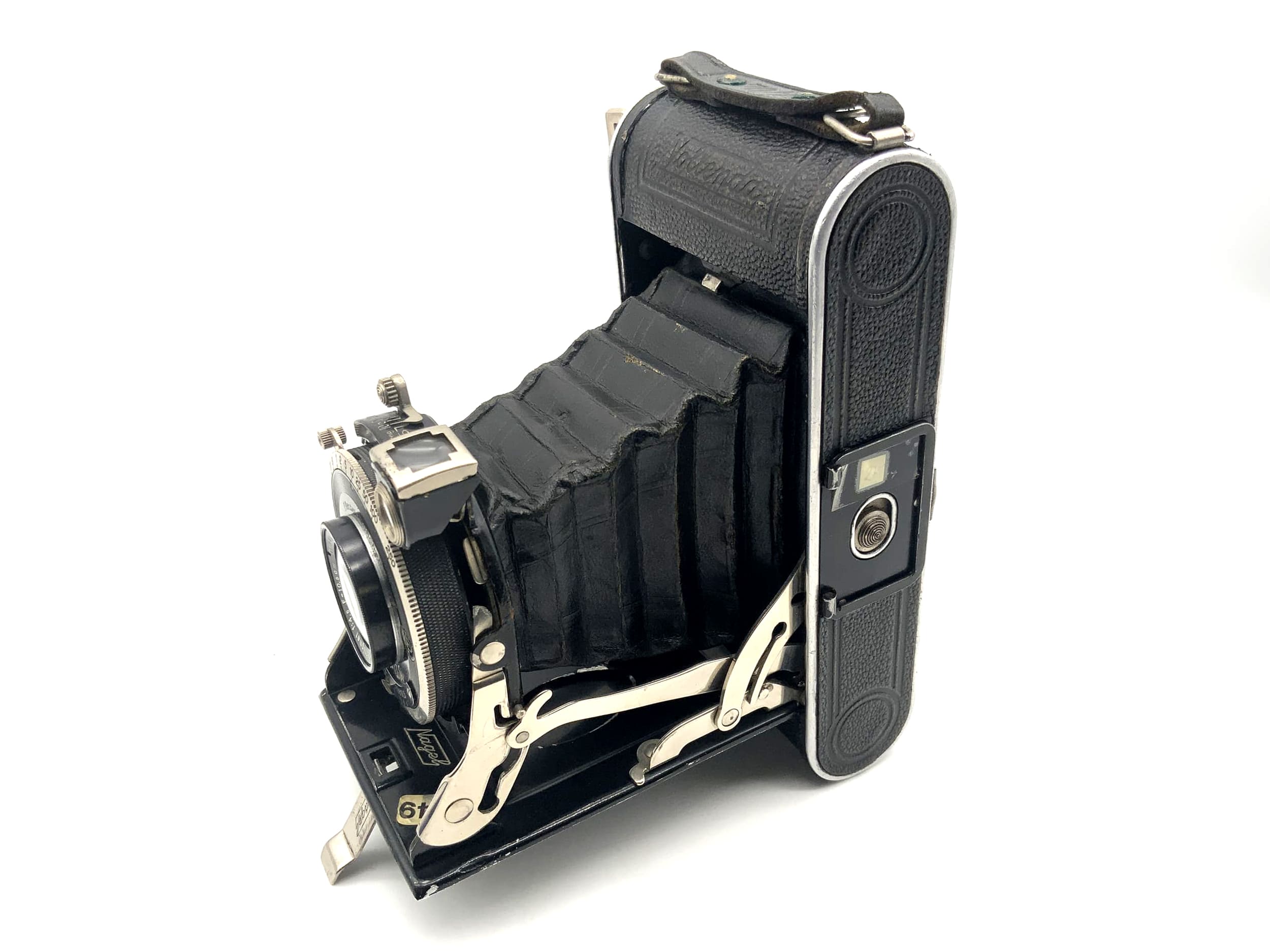 Nagel Vollenda folding camera with Anastigmat 1:4.5 10.5cm 105mm Compur