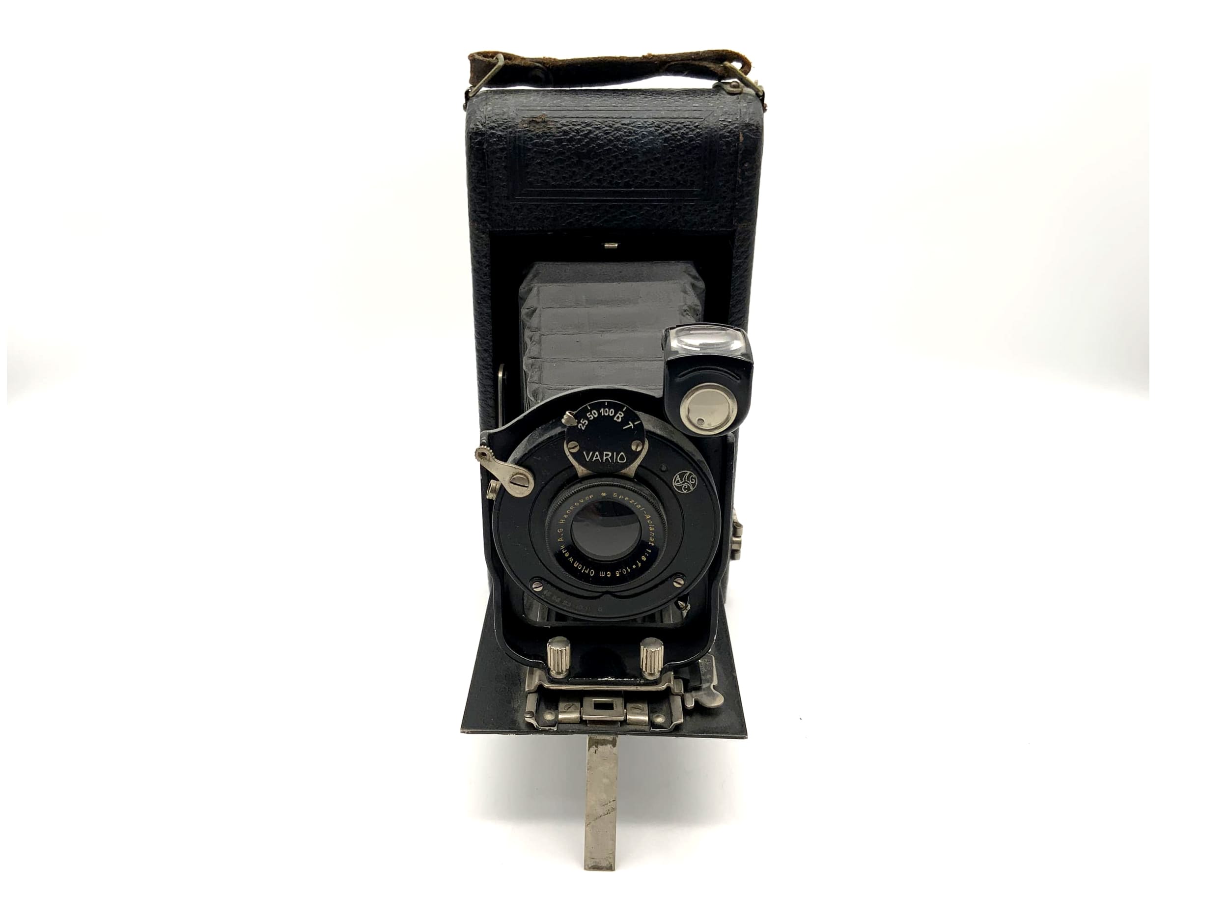 Orion Vario folding camera with special Aplanat 1:8 10.5cm Orionwerk lens
