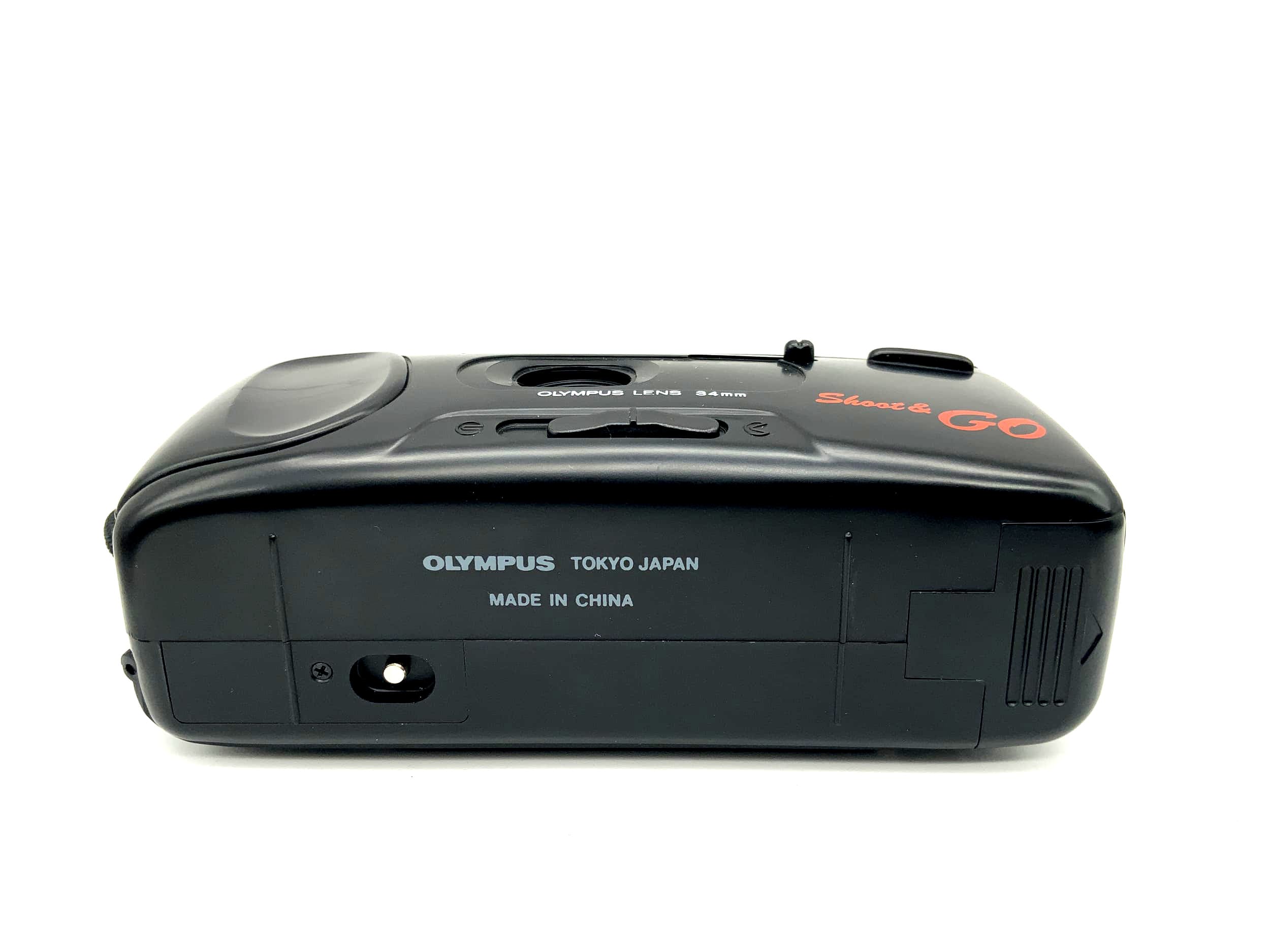 Olympus Shoot&amp;Go Point&amp;Shoot with 34mm compact camera, analog camera 35mm