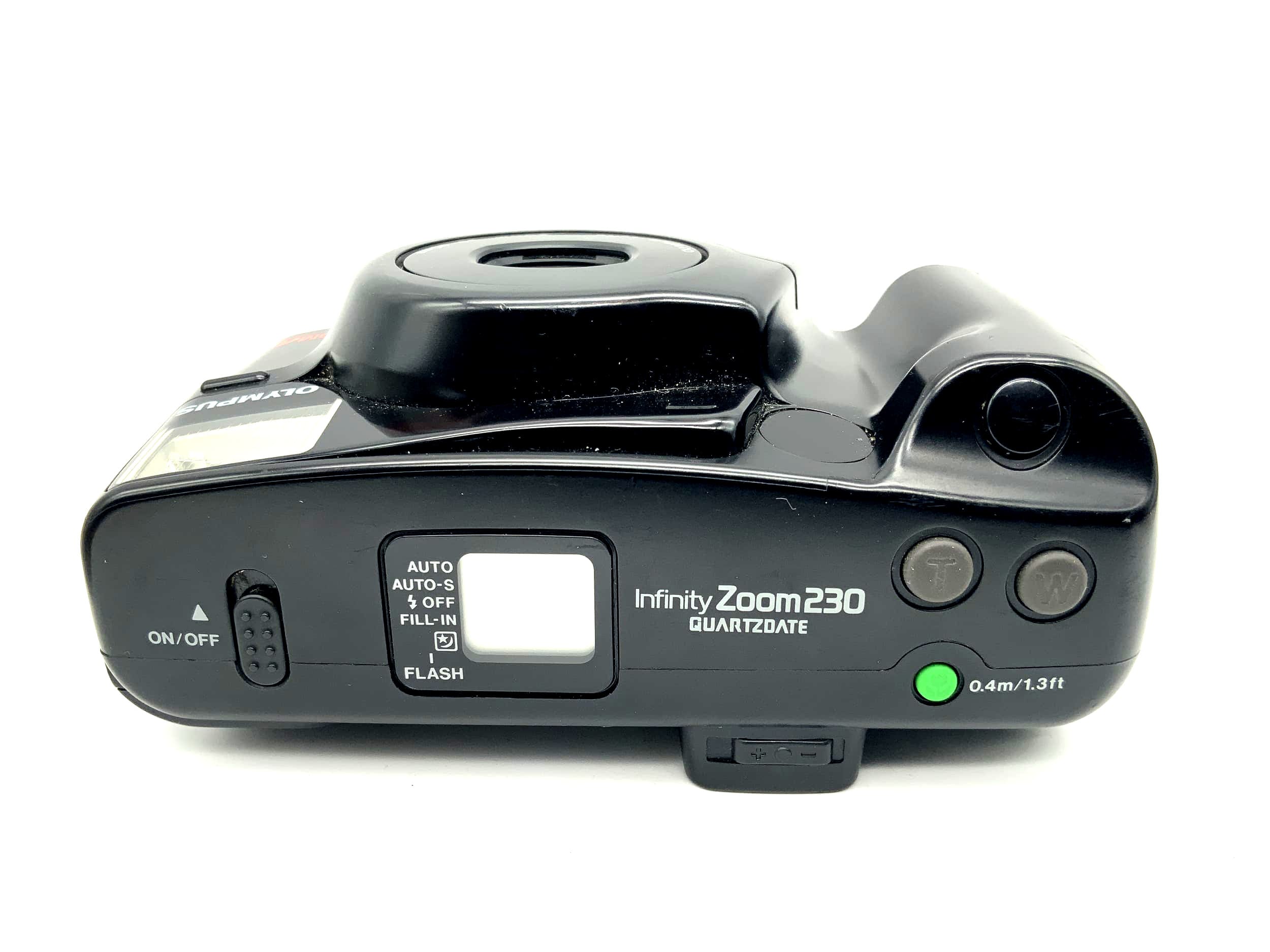 Olympus Infinity Zoom 230 Quartzdate Point&amp;Shoot with 38-90mm compact camera 35mm