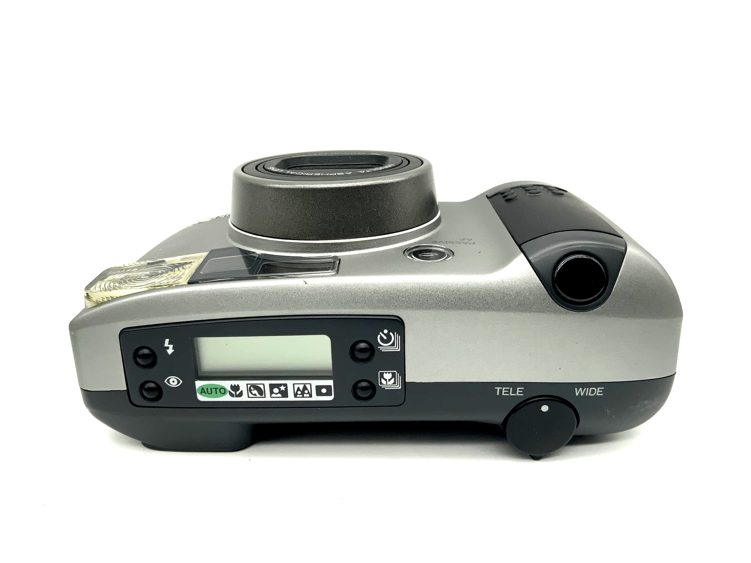 Minolta Riva Zoom 140 EX Point&amp;Shoot with 38-140mm Macro compact camera 35mm