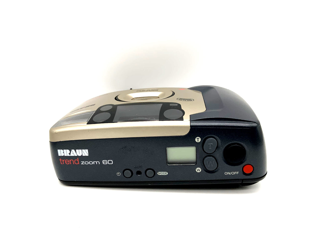 Braun trend zoom 60 Point&amp;Shoot with 28-56mm compact camera, analog camera 35mm