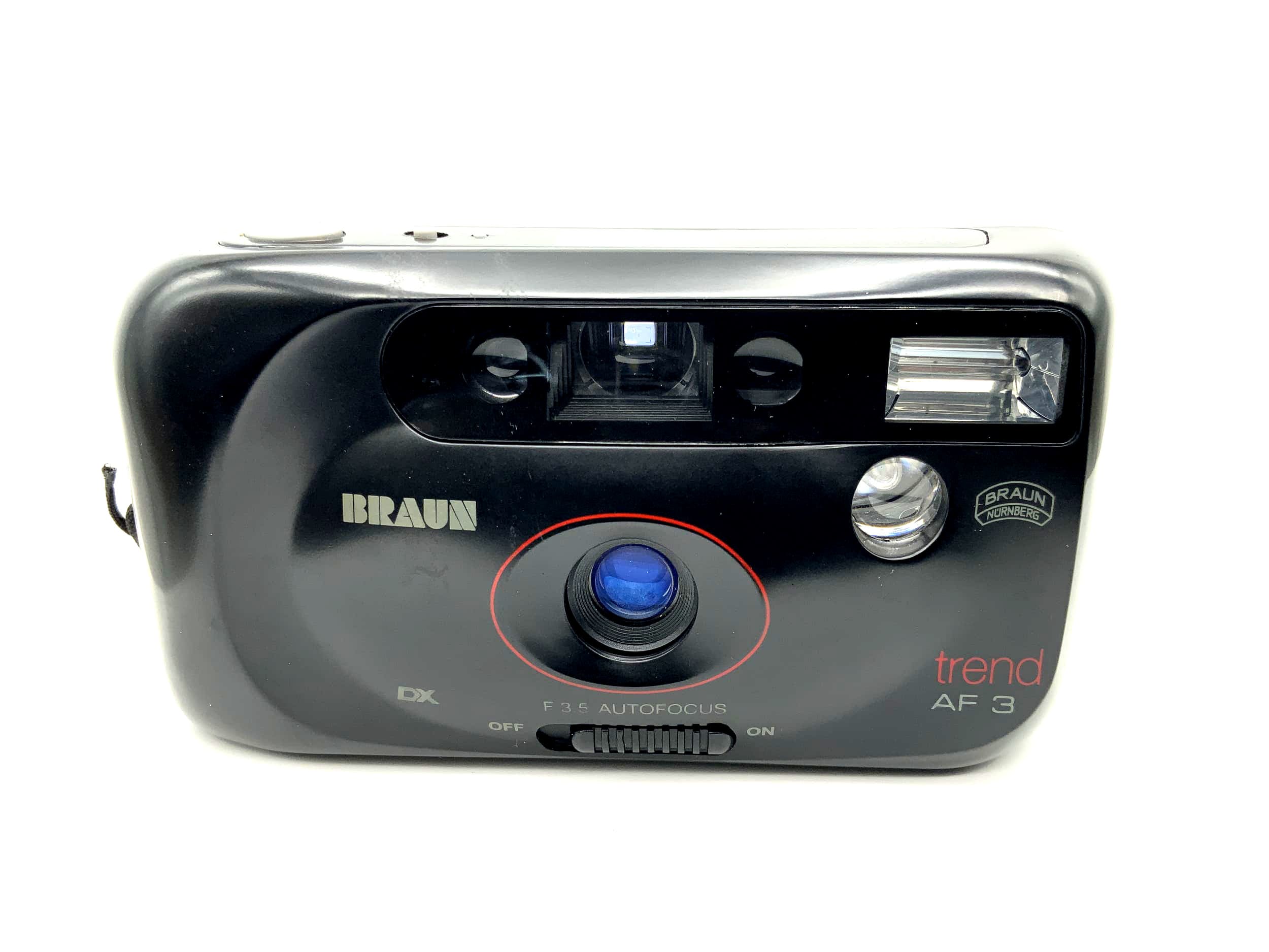Braun trend AF 3 Point&amp;Shoot with F3.5 compact camera, analog camera, 35mm