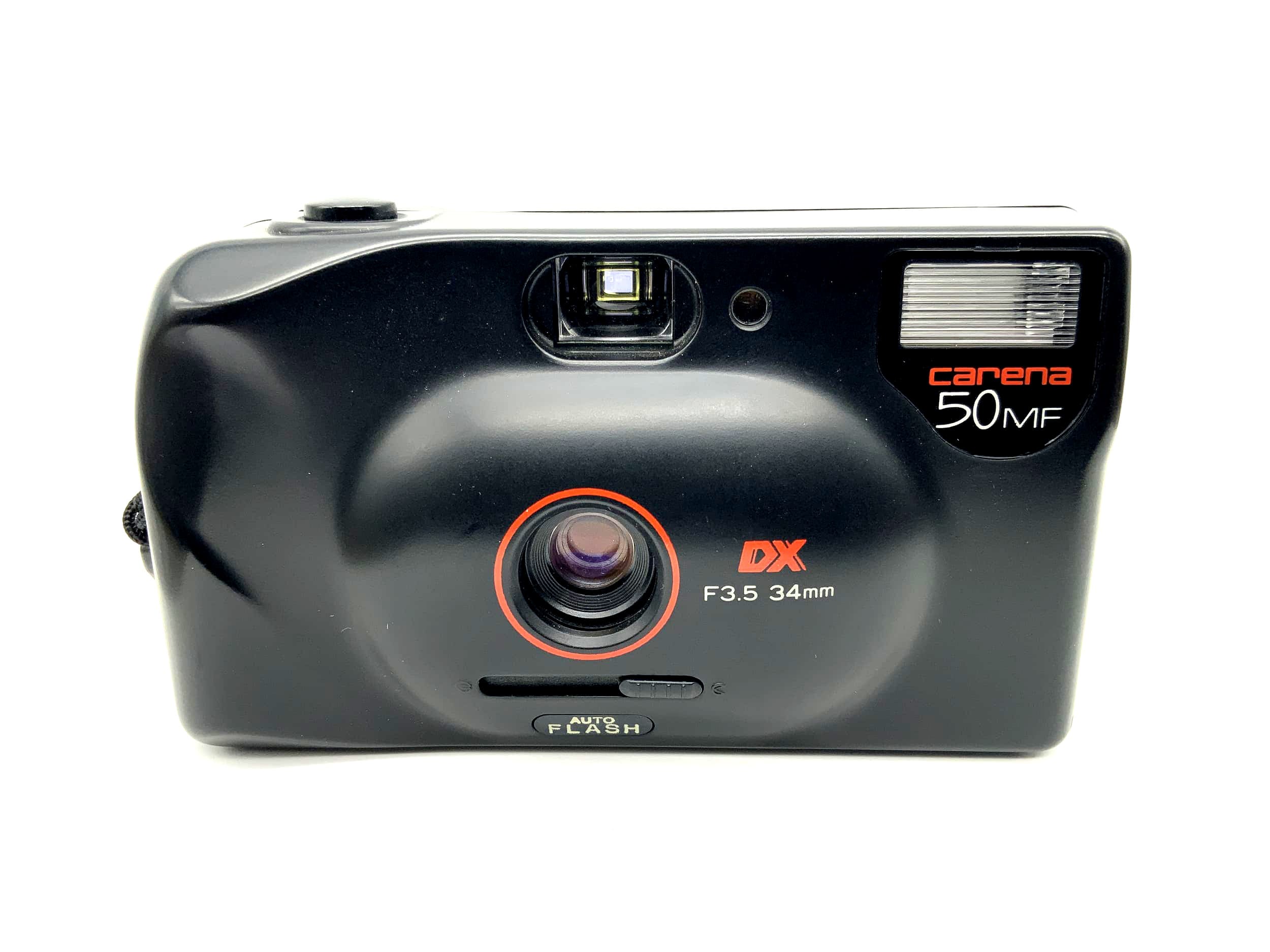 Carena 50 MF Point&amp;Shoot with F3.5/34mm compact camera, analog camera 35mm