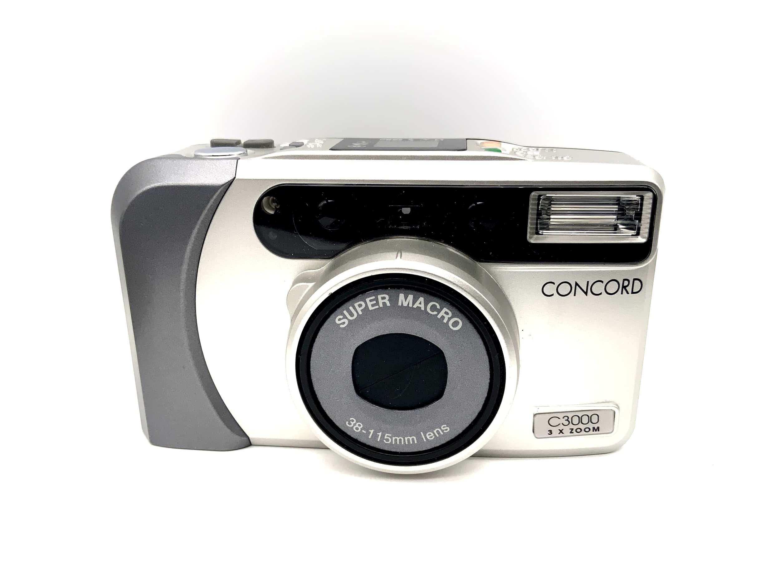 Concord C3000 Point&amp;Shoot with 38-115mm Super Macro compact camera 35mm