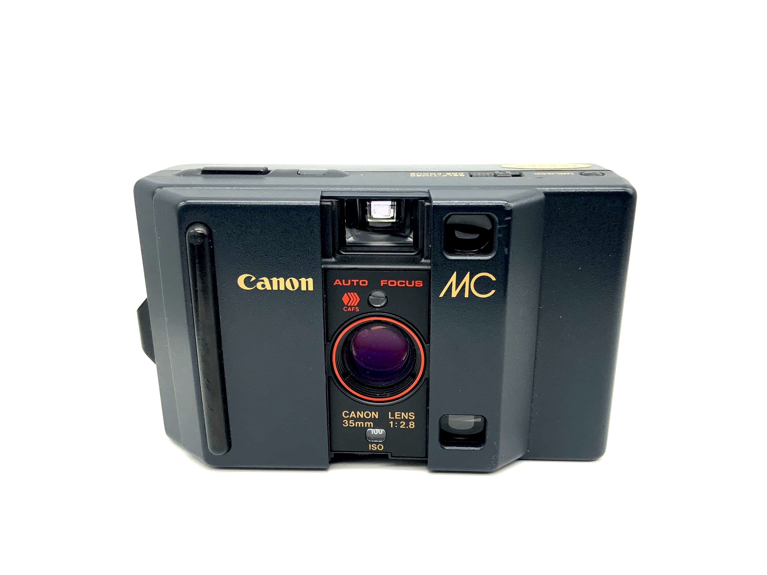 Canon MC Point&amp;Shoot with 2.8/35mm compact camera, analog camera 35mm