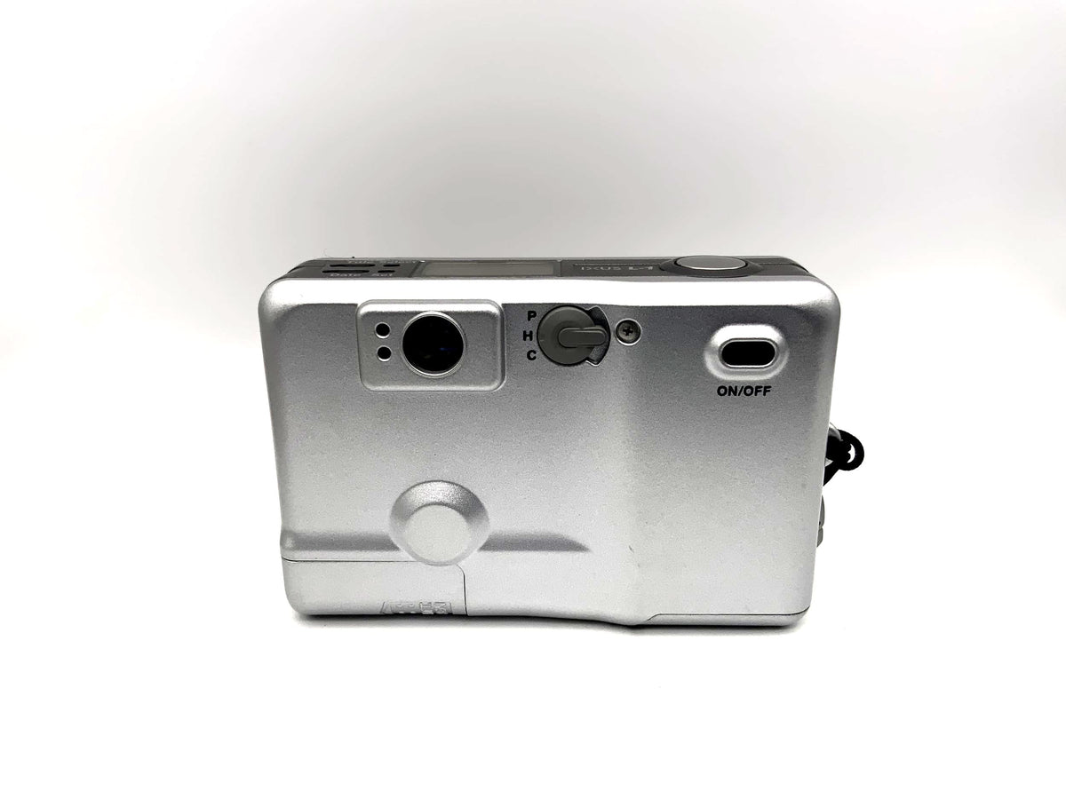 Canon IXUS L-1 Point&amp;Shoot with 2.8/26mm compact camera, analog camera 35mm