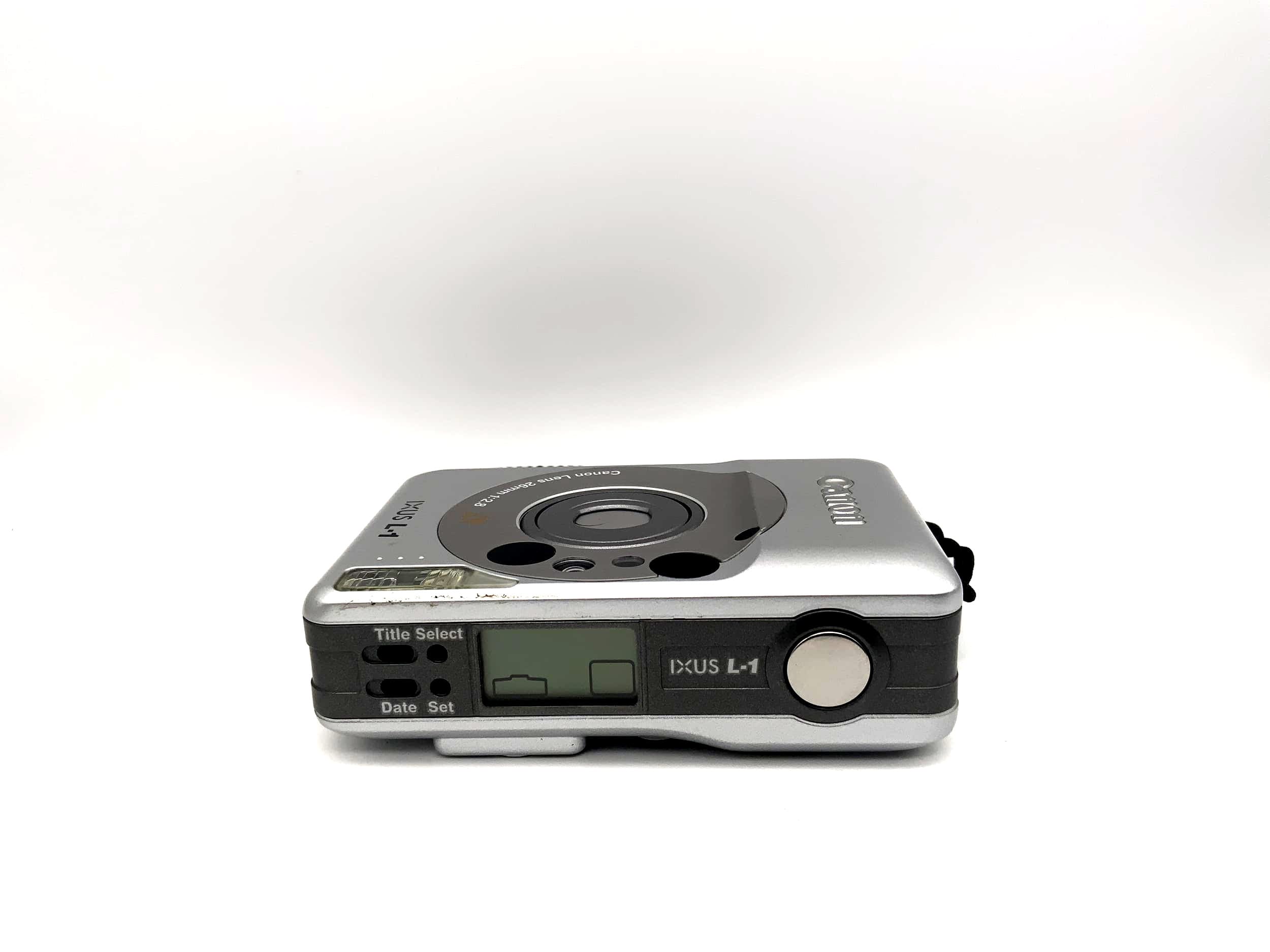 Canon IXUS L-1 Point&amp;Shoot with 2.8/26mm compact camera, analog camera 35mm