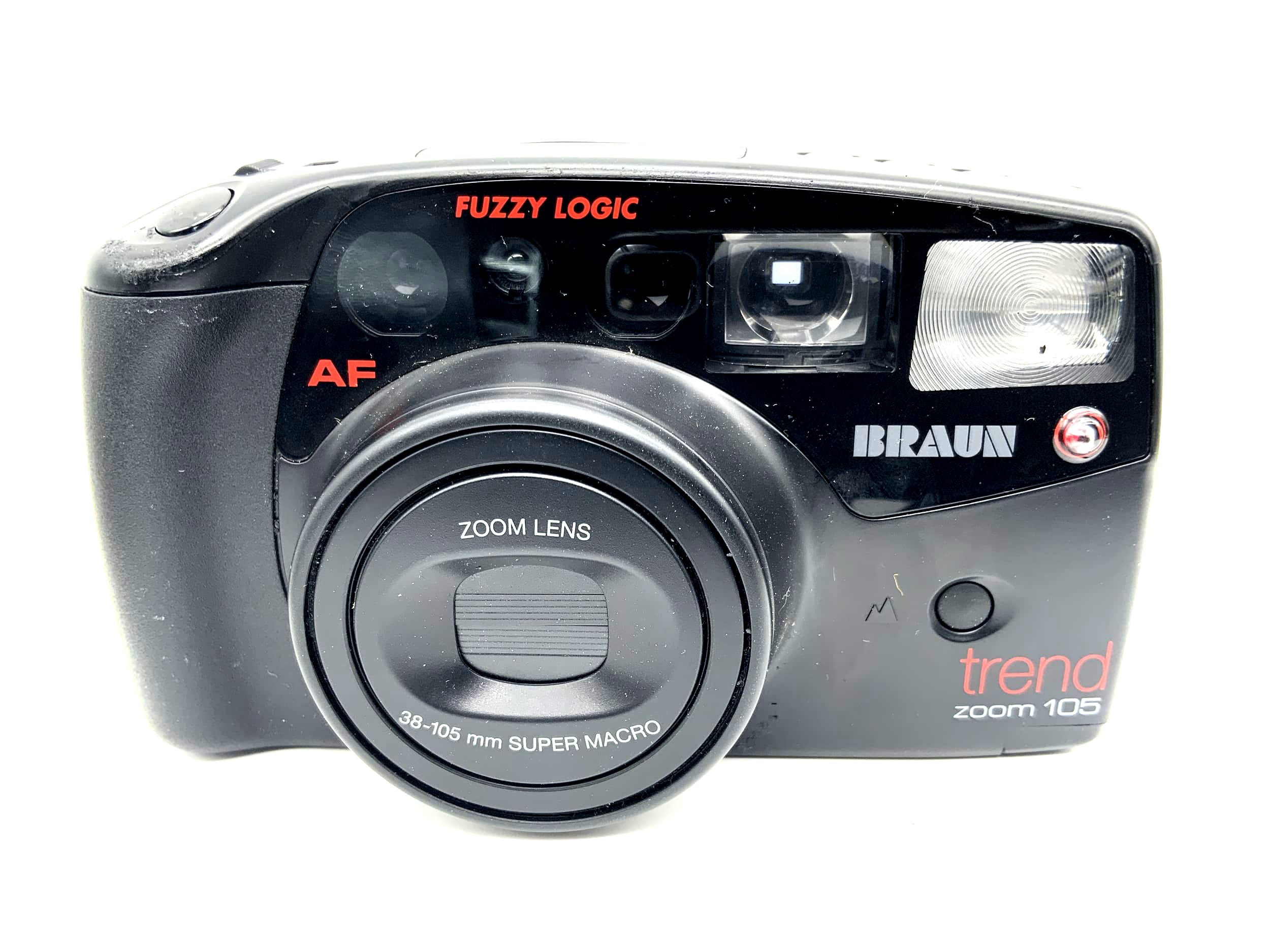 Braun trend zoom 105 Point&amp;Shoot with 38-105mm Super Macro compact camera 35mm