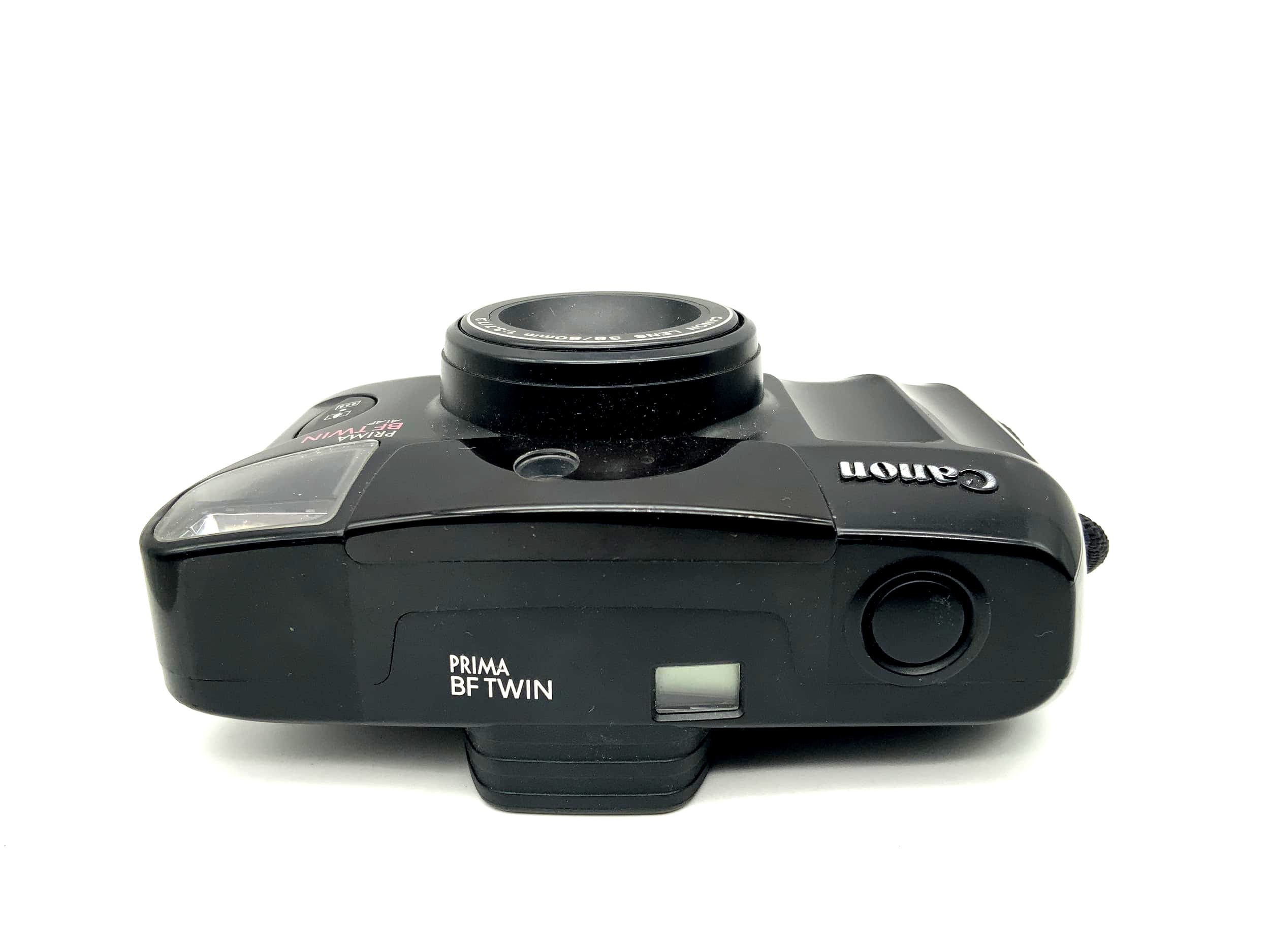 Canon Prima BF Twin Point&amp;Shoot with 1:3.7/7.3 38/80mm compact camera 35mm