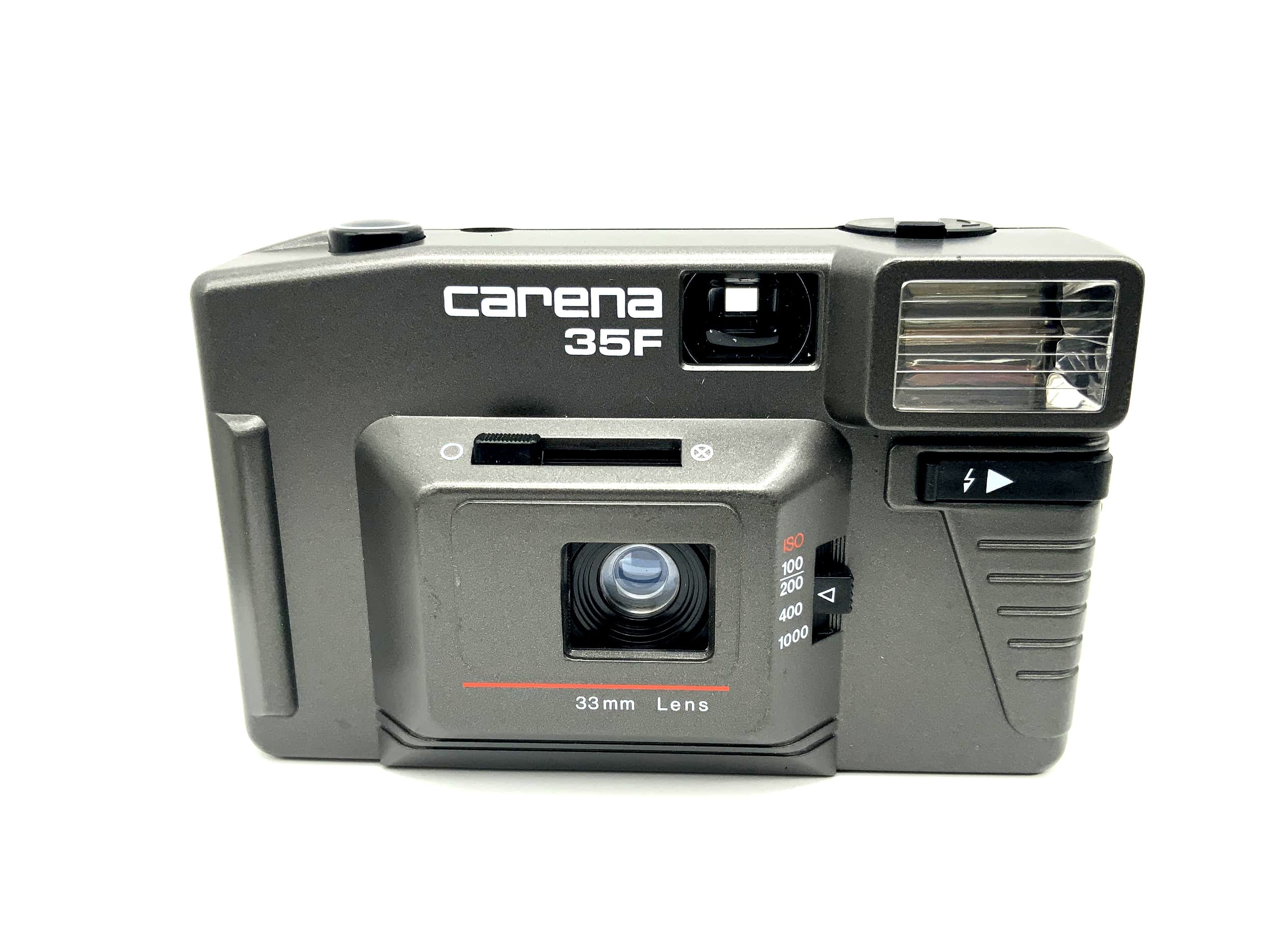Carena 35F Point&amp;Shoot with 33mm compact camera, analog camera 35mm! Flash defective!