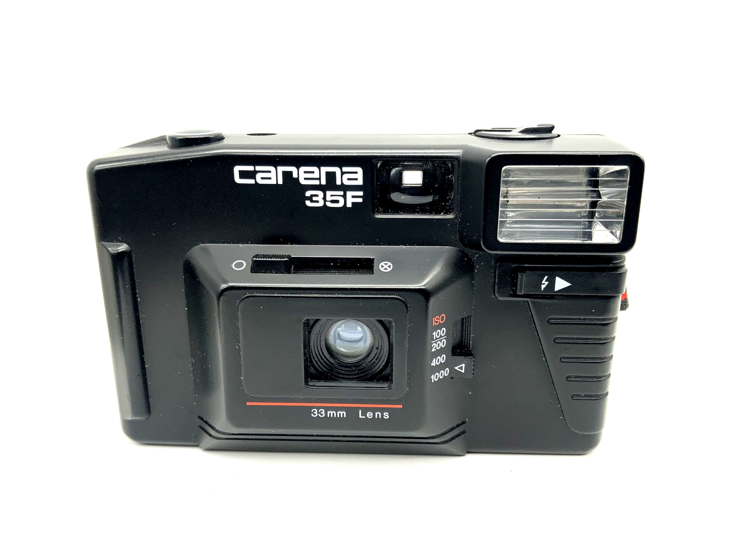 Carena 35F Point&amp;Shoot with 33mm compact camera, analog camera 35mm! Flash defective!