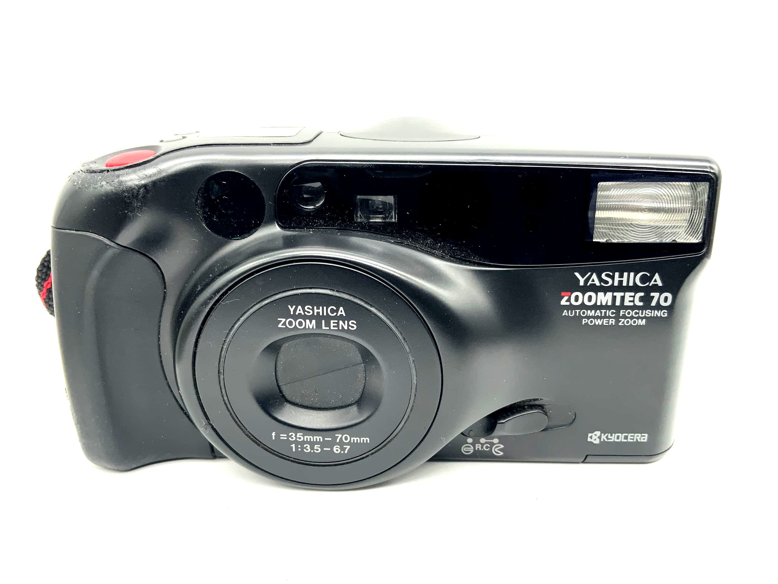 Yashica Zoomtec 70 Point&amp;Shoot with 1:3.5-6.7 35-70mm 35mm !Flash defective!