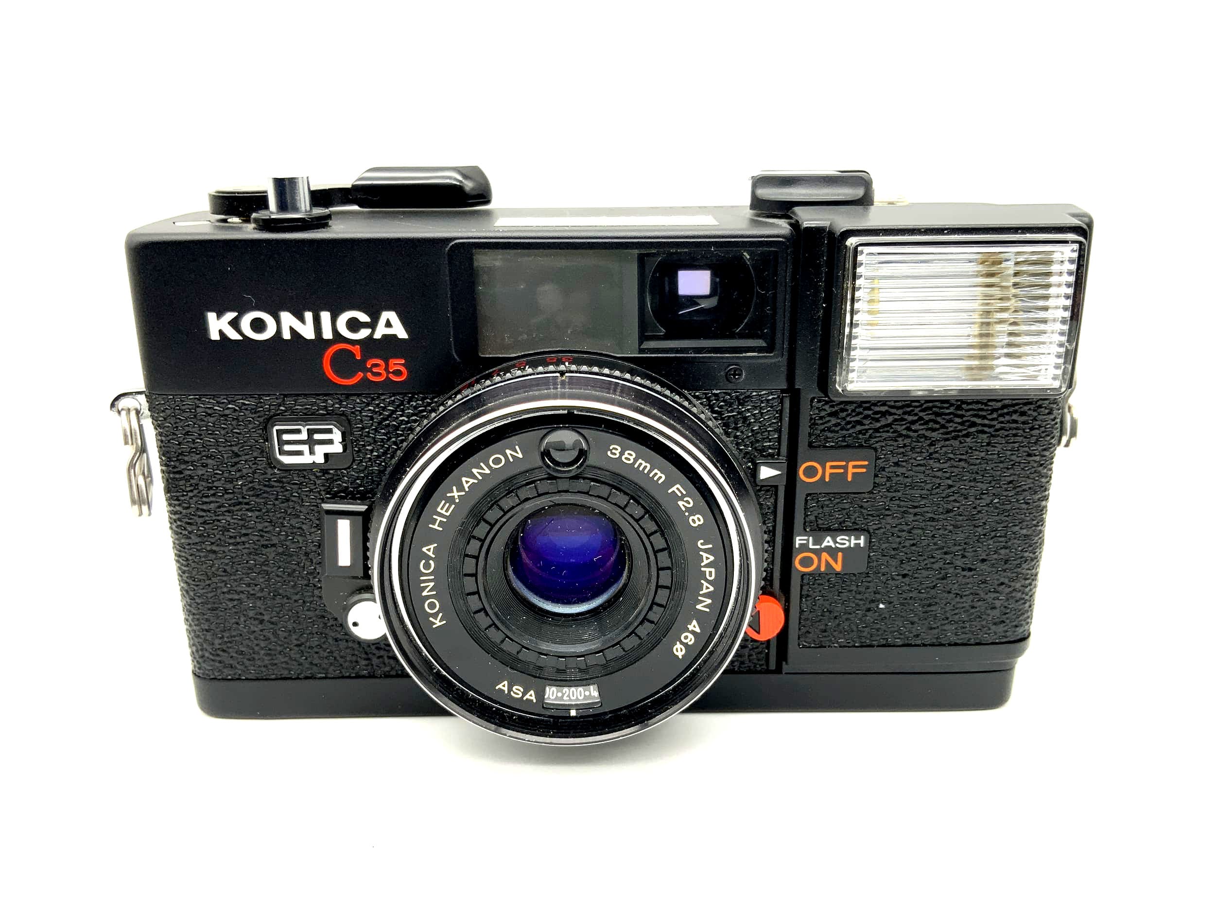 Konica C35 Point&amp;Shoot with Hexanon F2.8/38mm compact camera analog camera 35mm