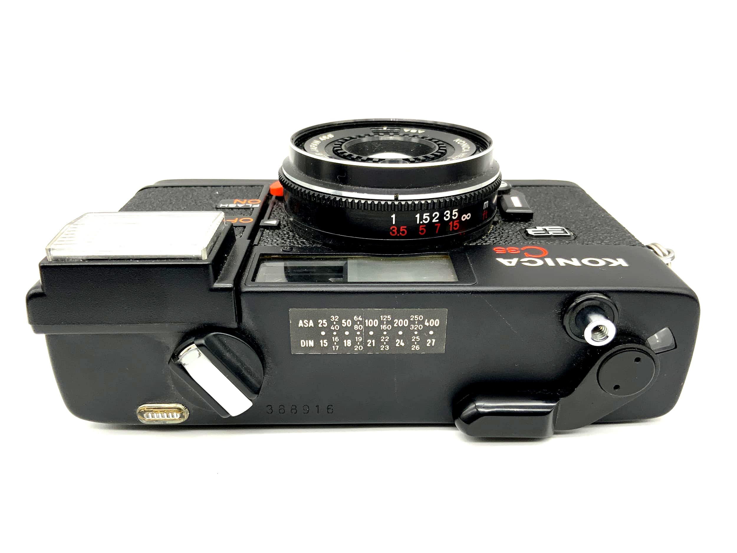 Konica C35 Point&amp;Shoot with Hexanon F2.8/38mm compact camera analog camera 35mm