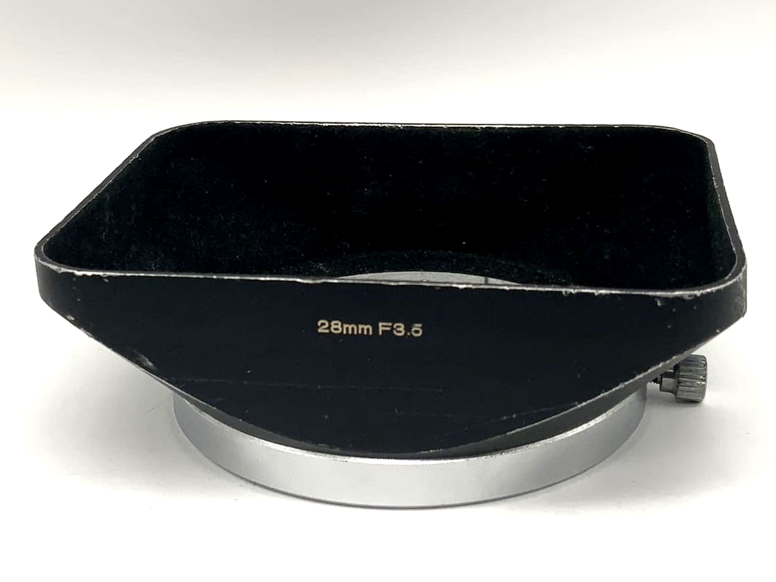 Konica 28mm F3.5 metal lens hood