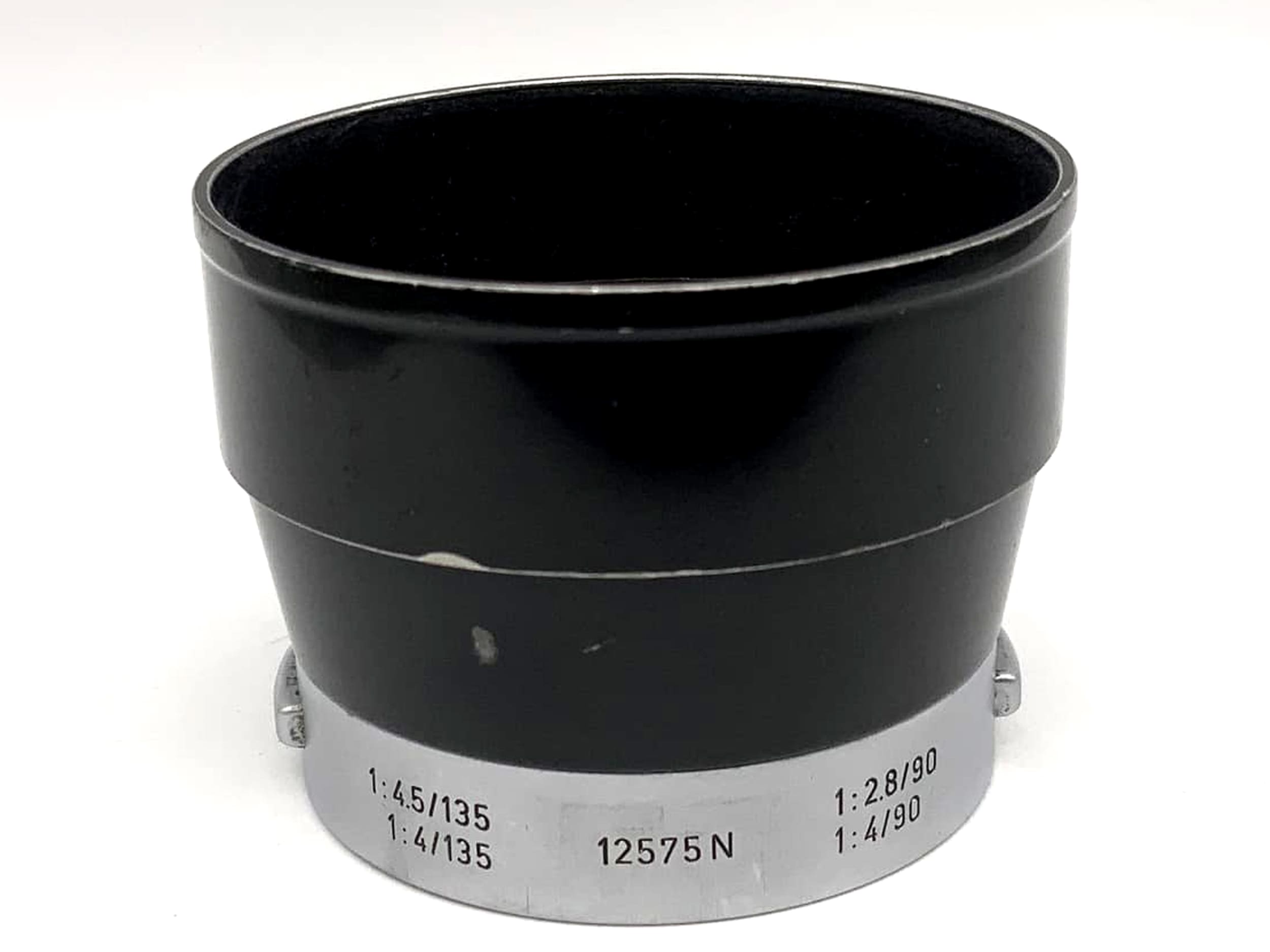 Leica 12575N lens hood 1:4.5/135 1:4/135 1:2.8/90 1:4/90 Leitz metal