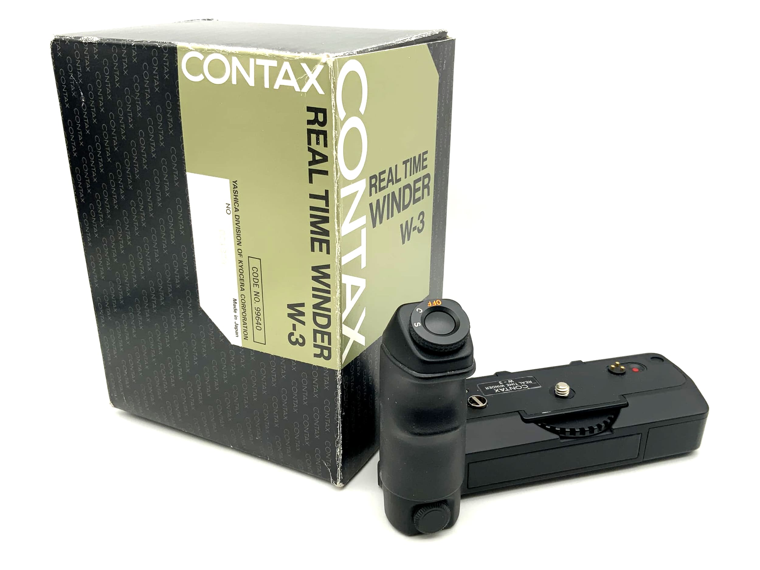 Contax Real Time Winder W-3 for RTS, RTS II in original packaging, motor drive, film transport