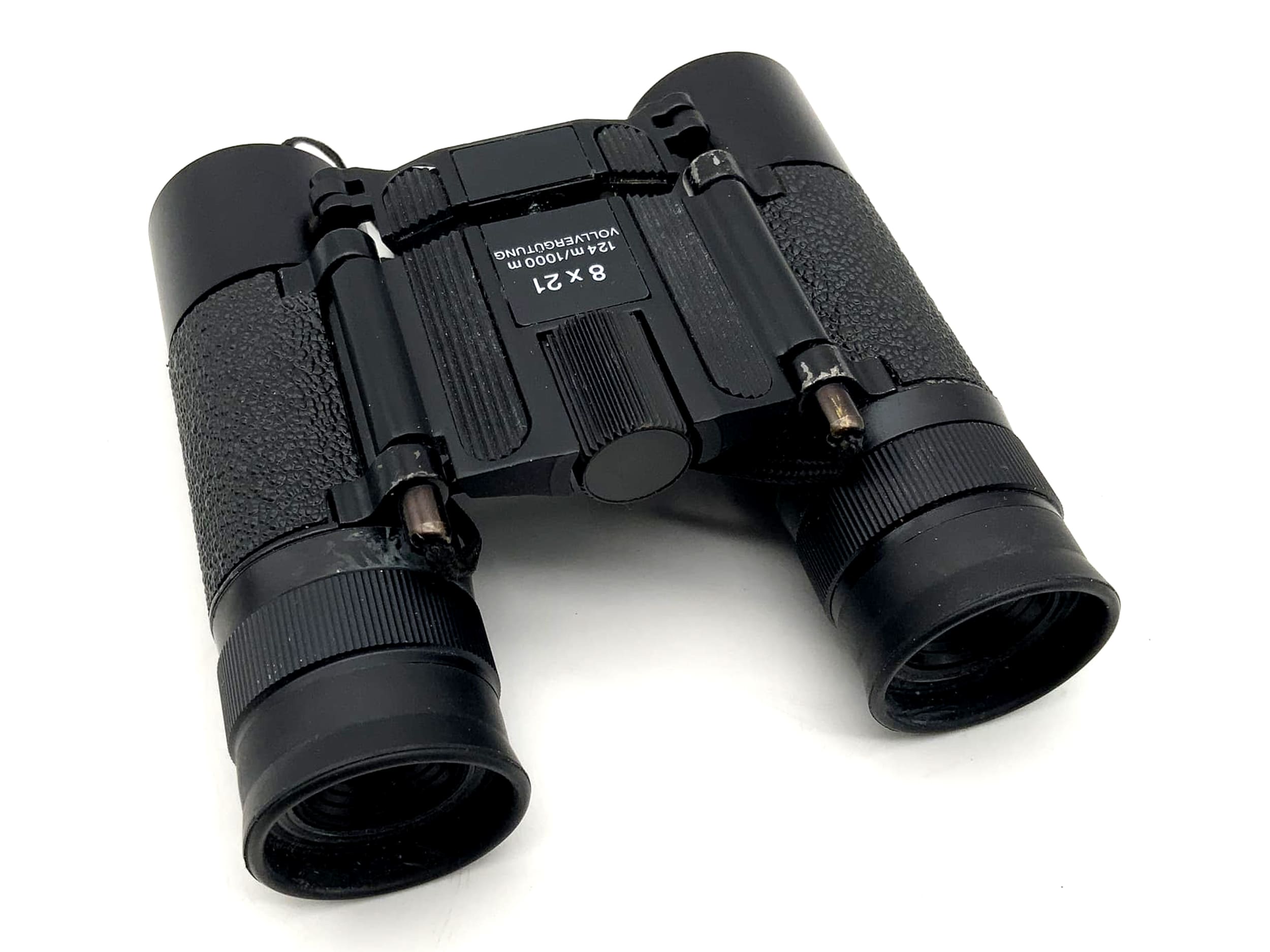 8x21 binoculars, fully coated, pocket binoculars, 124m/1000m, prism binoculars