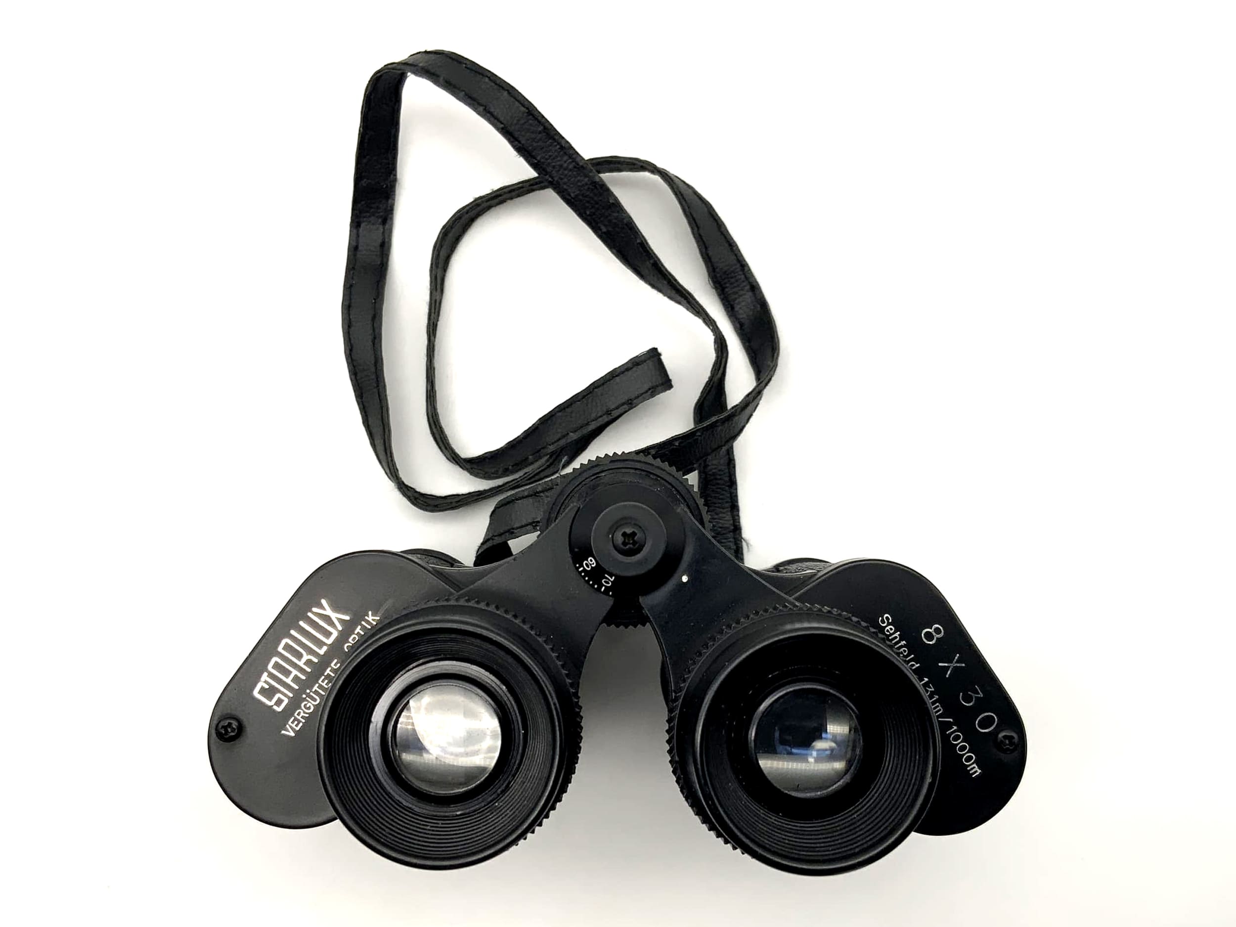 Starlux 8x30 binoculars with coated optics, field of view 131m/1000m, prism binoculars
