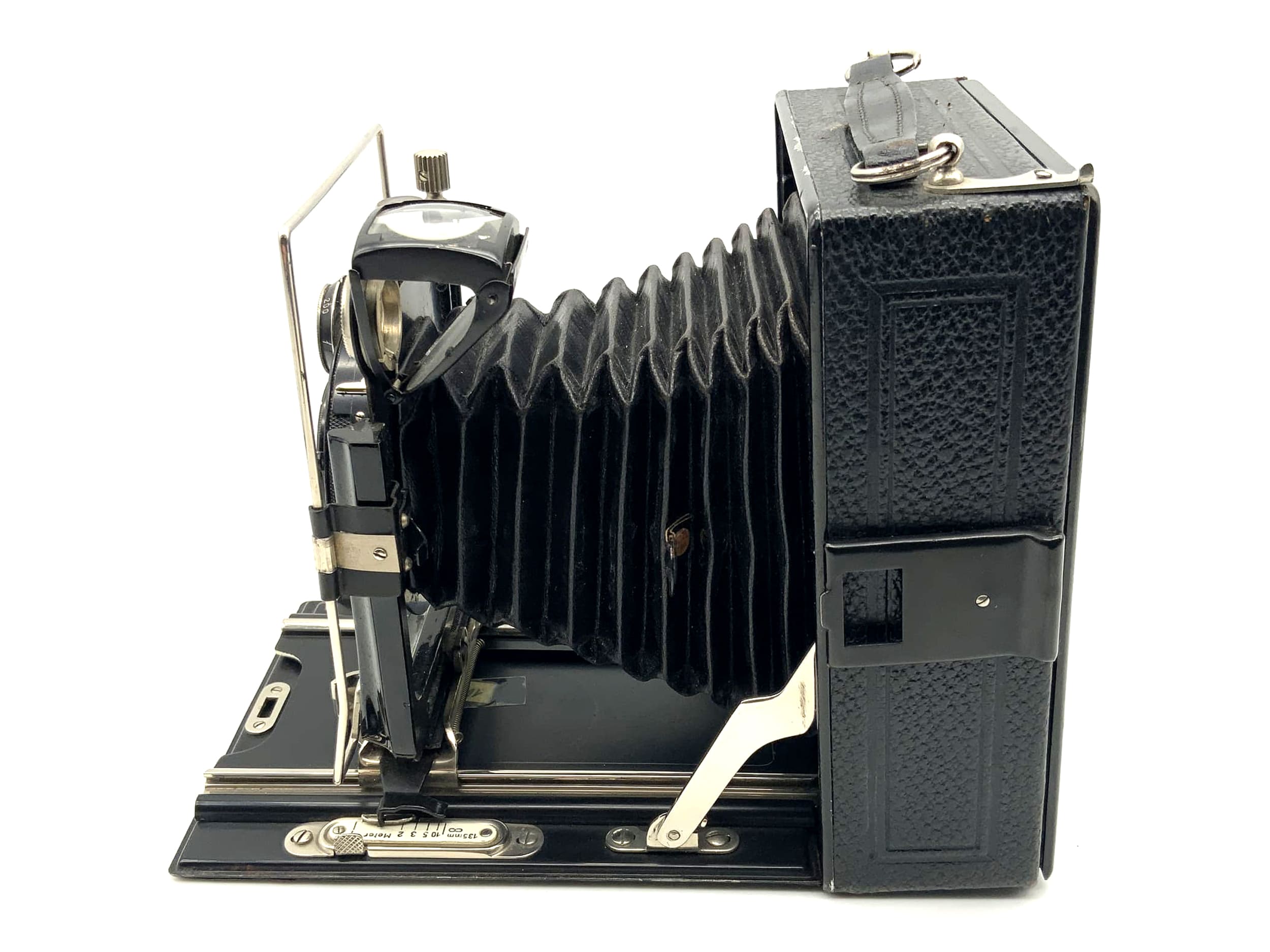 Welta plate camera with Rodenstock Munich Eurynar 1:4.5 f=13.5cm 9x12 Compur lens
