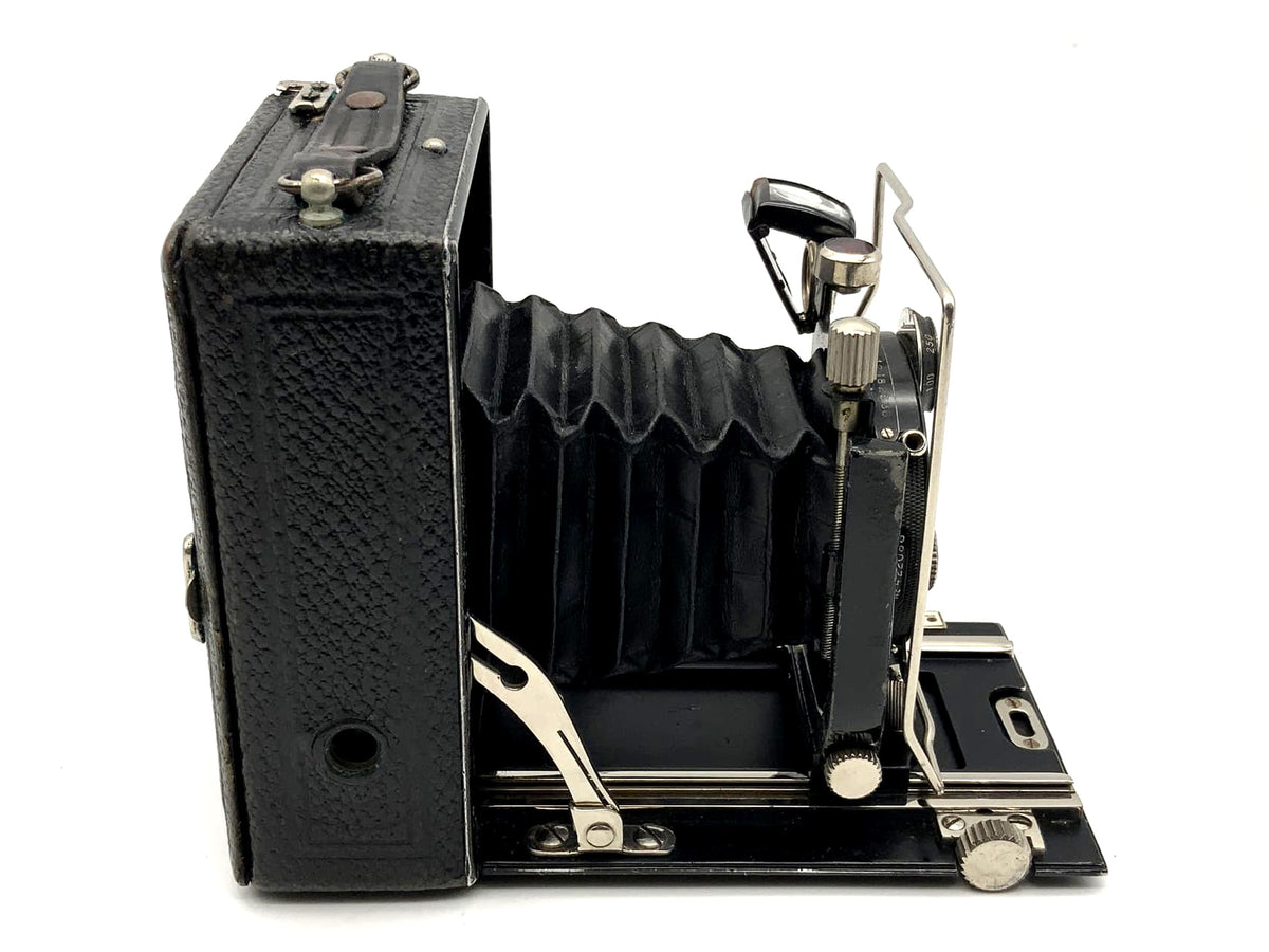 Plate camera with Hofmeister Syrconar double anastigmat 1:4.5 f=10.5cm 6x9 Compur
