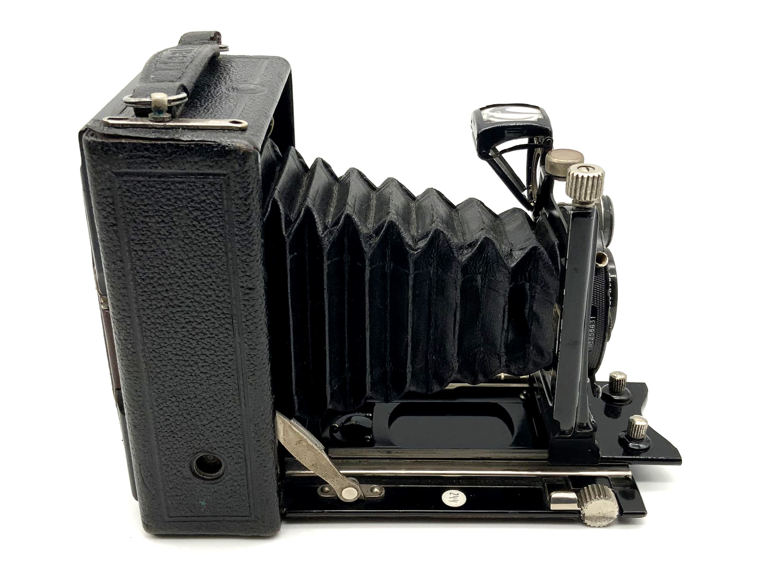 Ica Dresden plate camera with Carl Zeiss Tessar 1:4.5 F=12cm 6x9 120mm Ideal 111