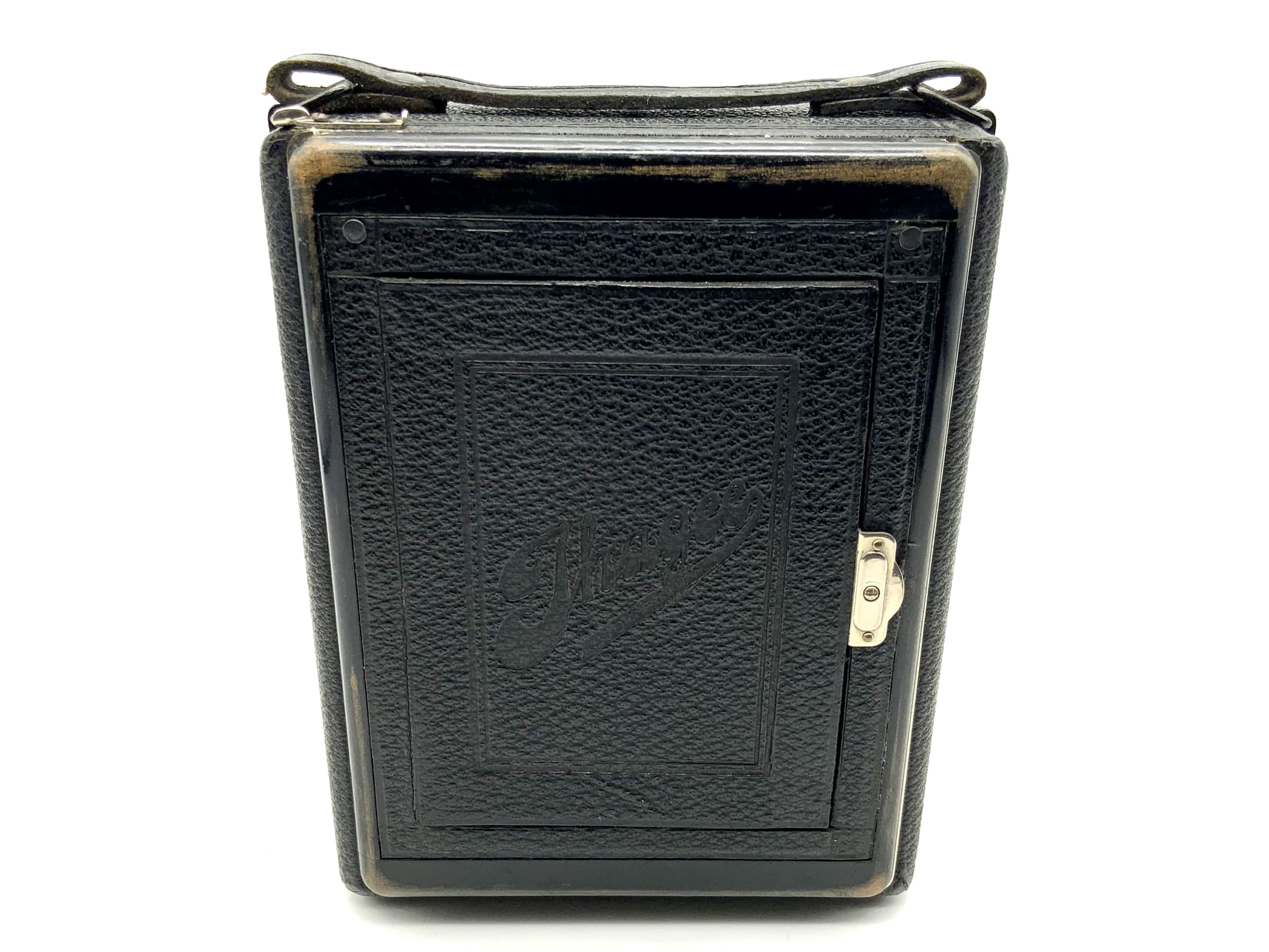 Ihagee plate camera with Meyer Görlitz Anastigmat Trioplan 1:4.5 F=13.5cm 9x12