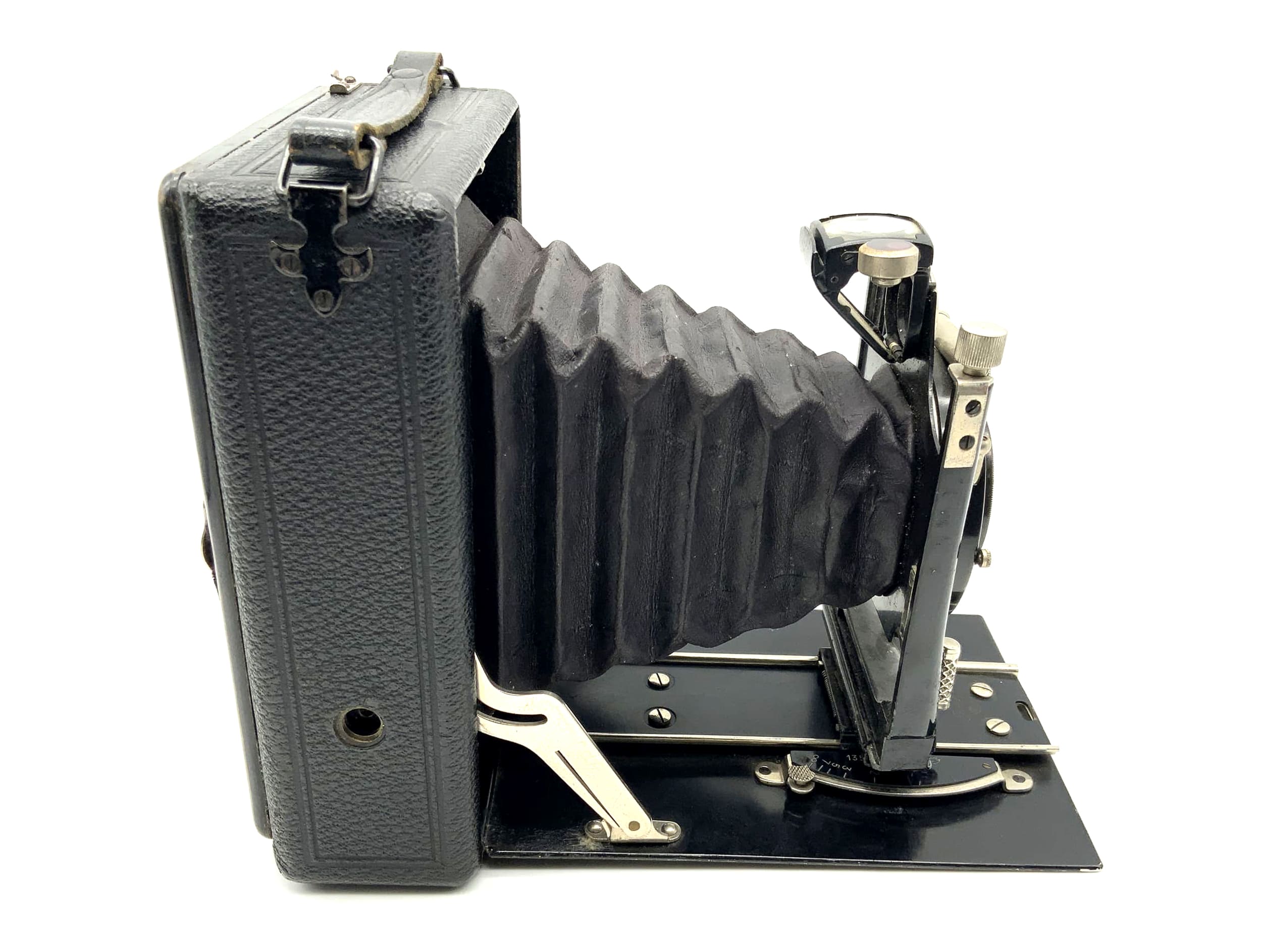 Ihagee plate camera with Meyer Görlitz Anastigmat Trioplan 1:4.5 F=13.5cm 9x12