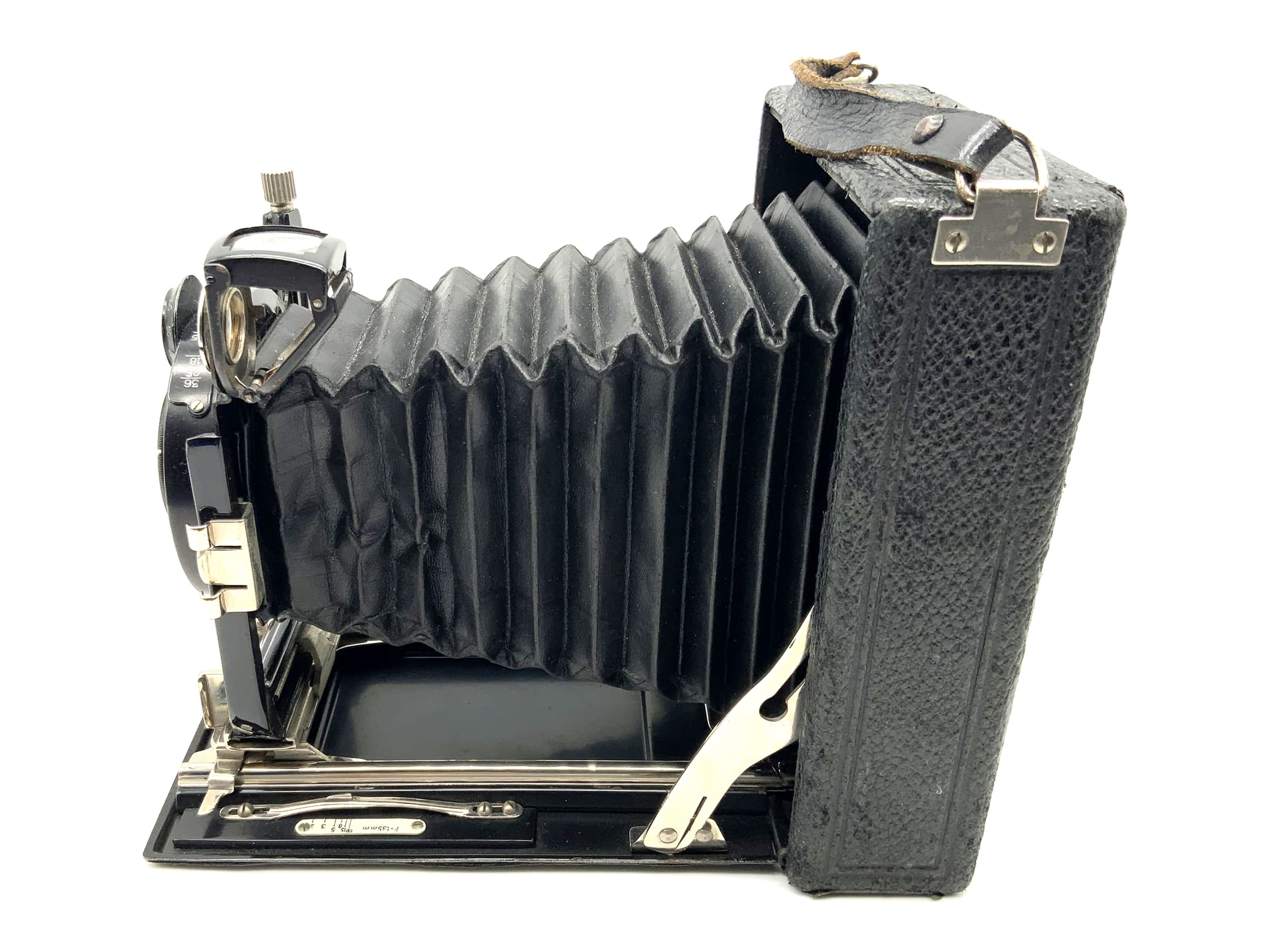 Steinheil Munich plate camera with Anastigmat Actinar 1:4.5 / 13.5cm 9x12