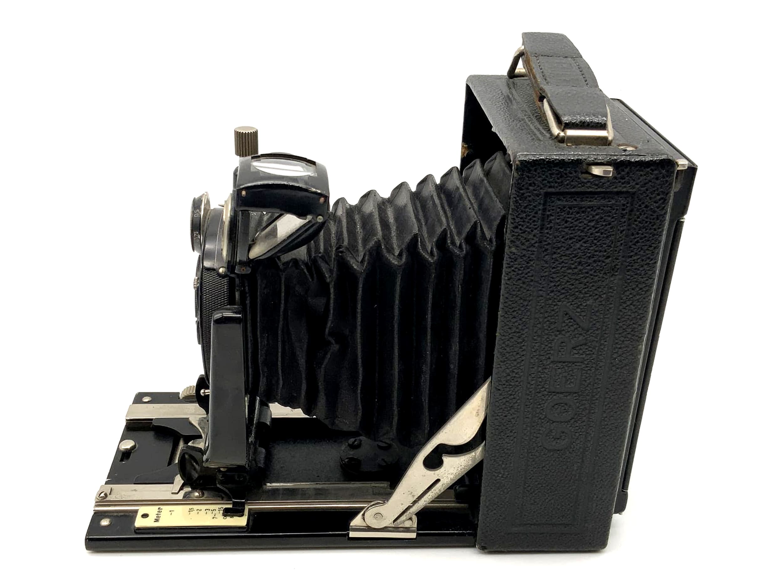 Goerz plate camera with Tenastigmat 1:6.3 F=12cm lens 6x9 Tenax Compur