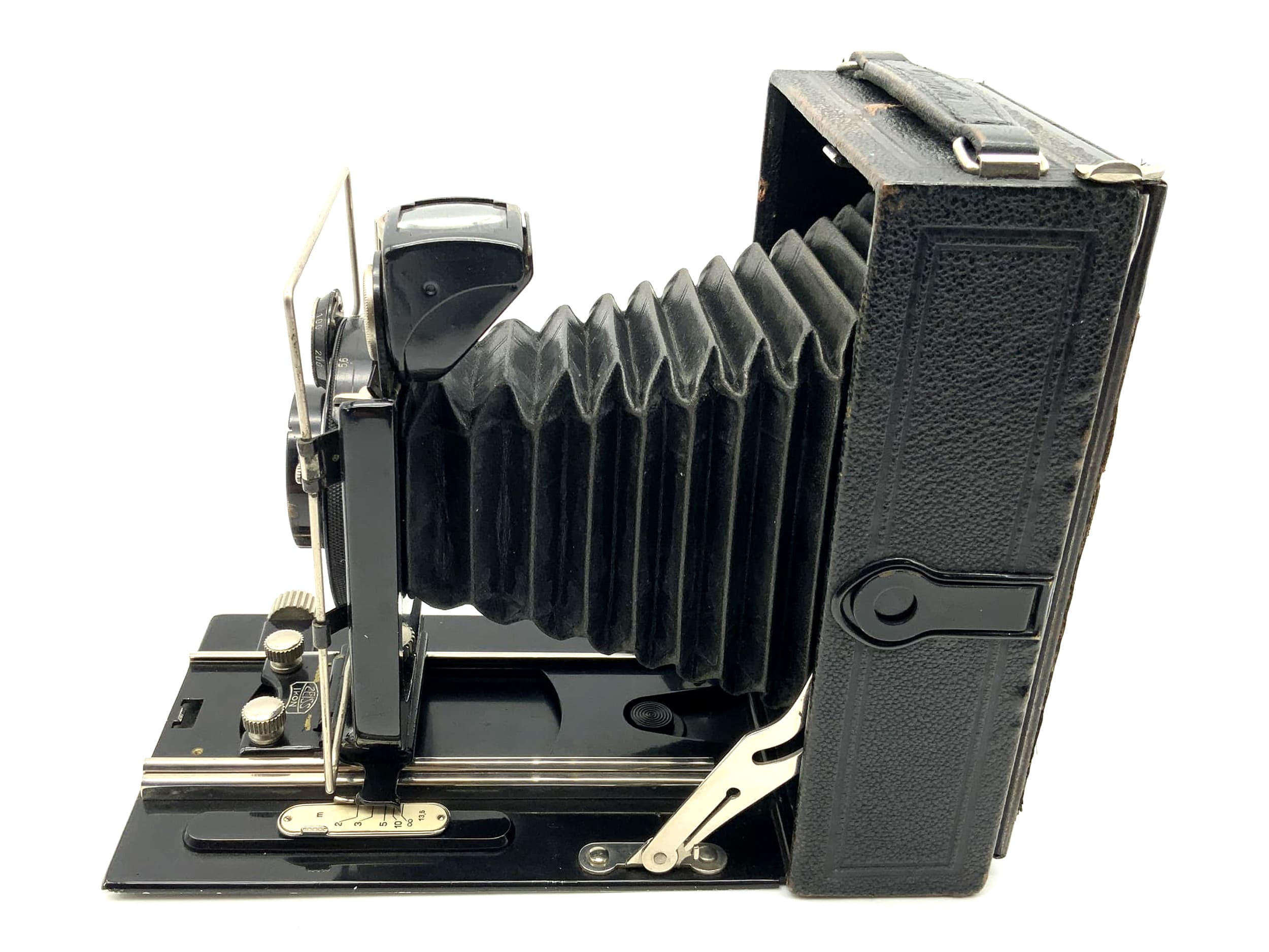Zeiss Ikon plate camera with Carl Zeiss Tessar 1:4.5 F=13.5cm 9x12 Donata 227/3