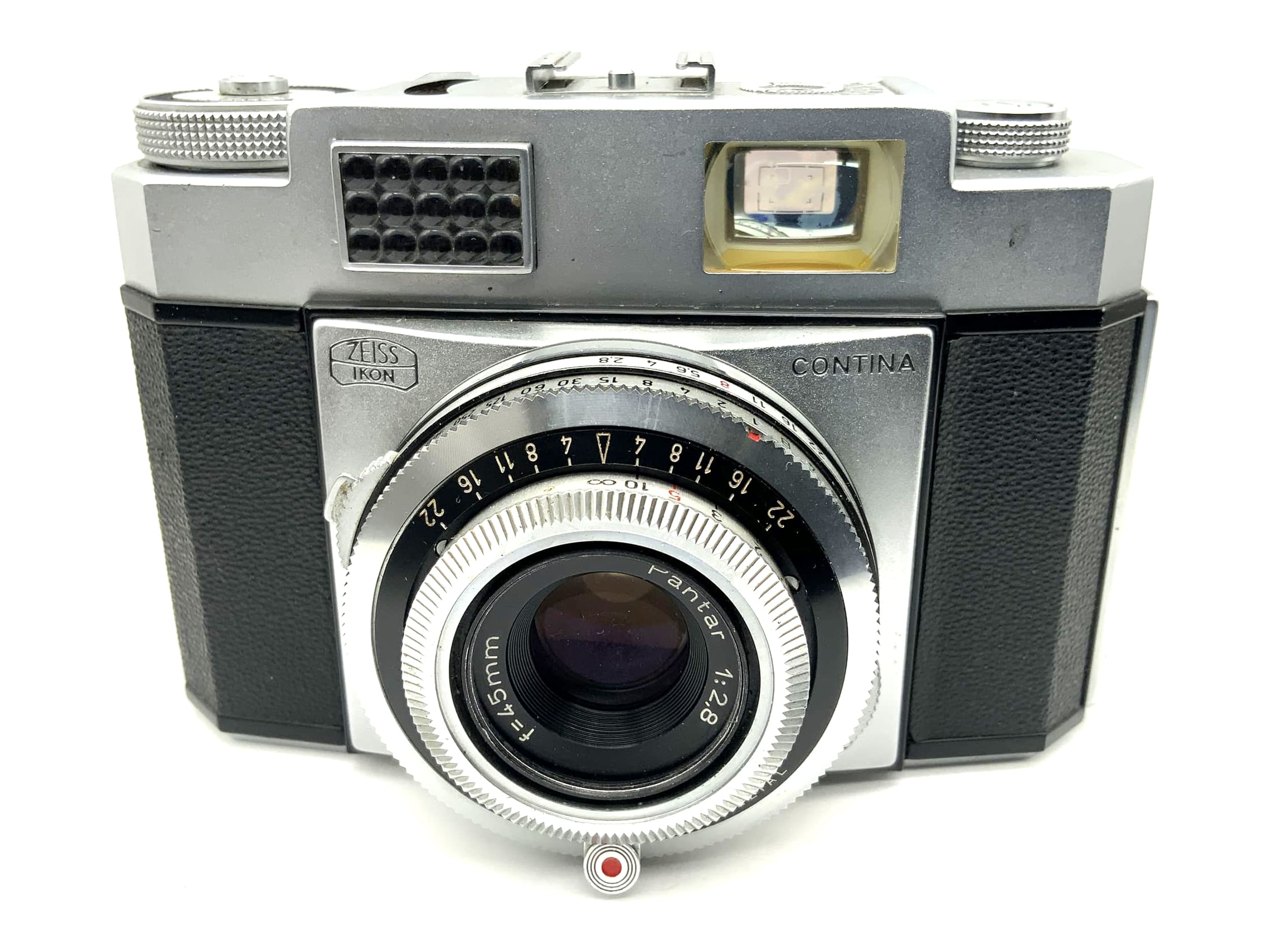 Zeiss Ikon Contina rangefinder camera with Pantar 1:2.8/45 Prontor SLK Special lens