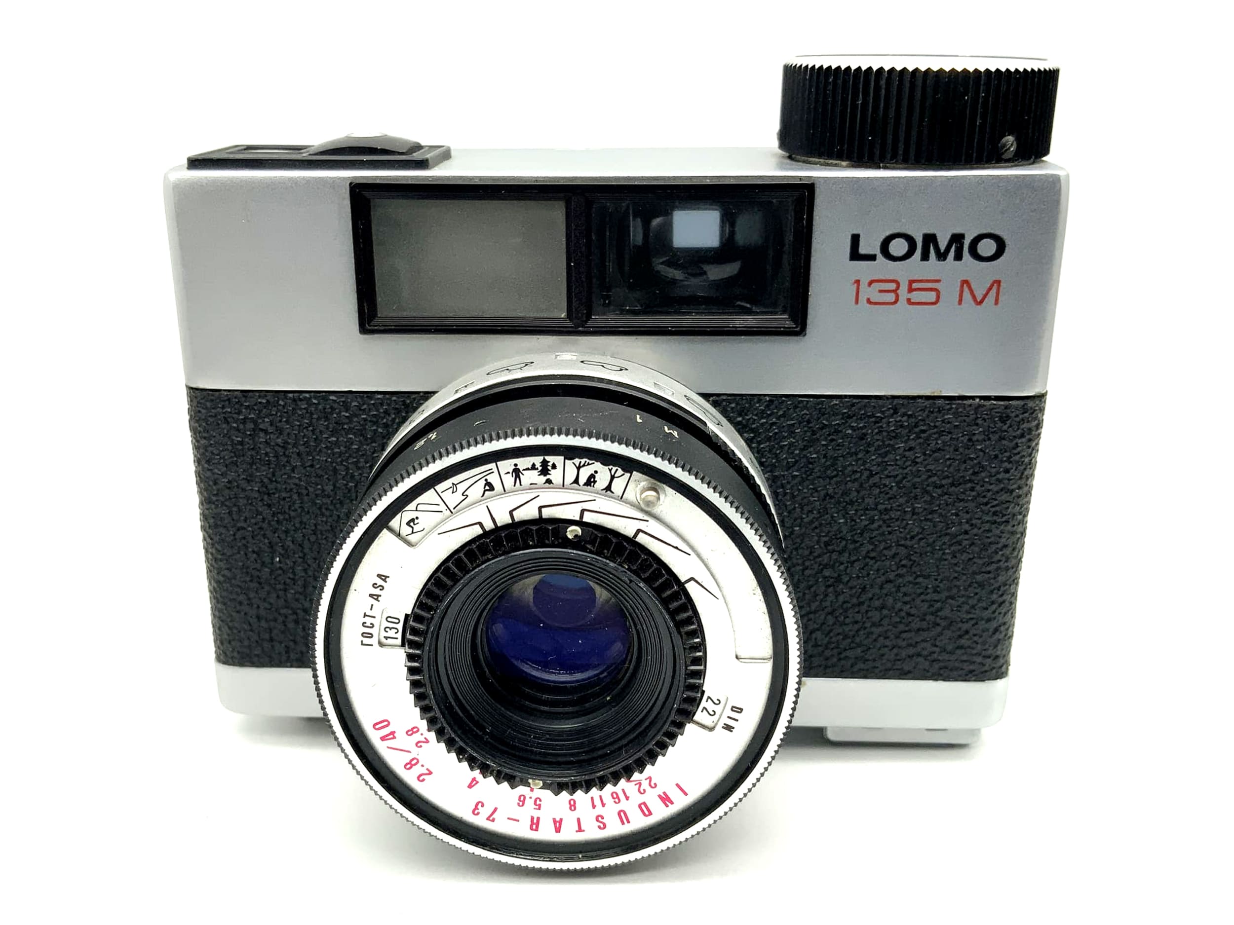 Lomo 135M viewfinder camera with Industar-73 1:2.8/40 analog camera