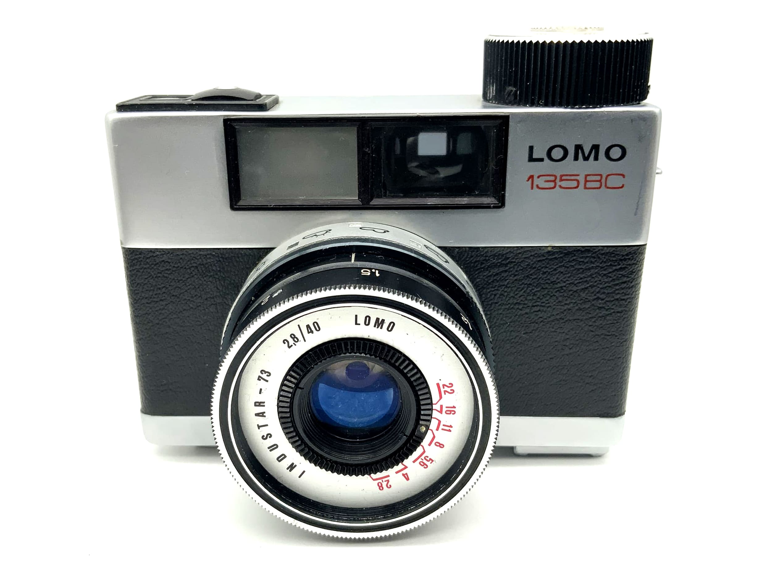 Lomo 135BC viewfinder camera with Industar-73 1:2.8/40 analog camera