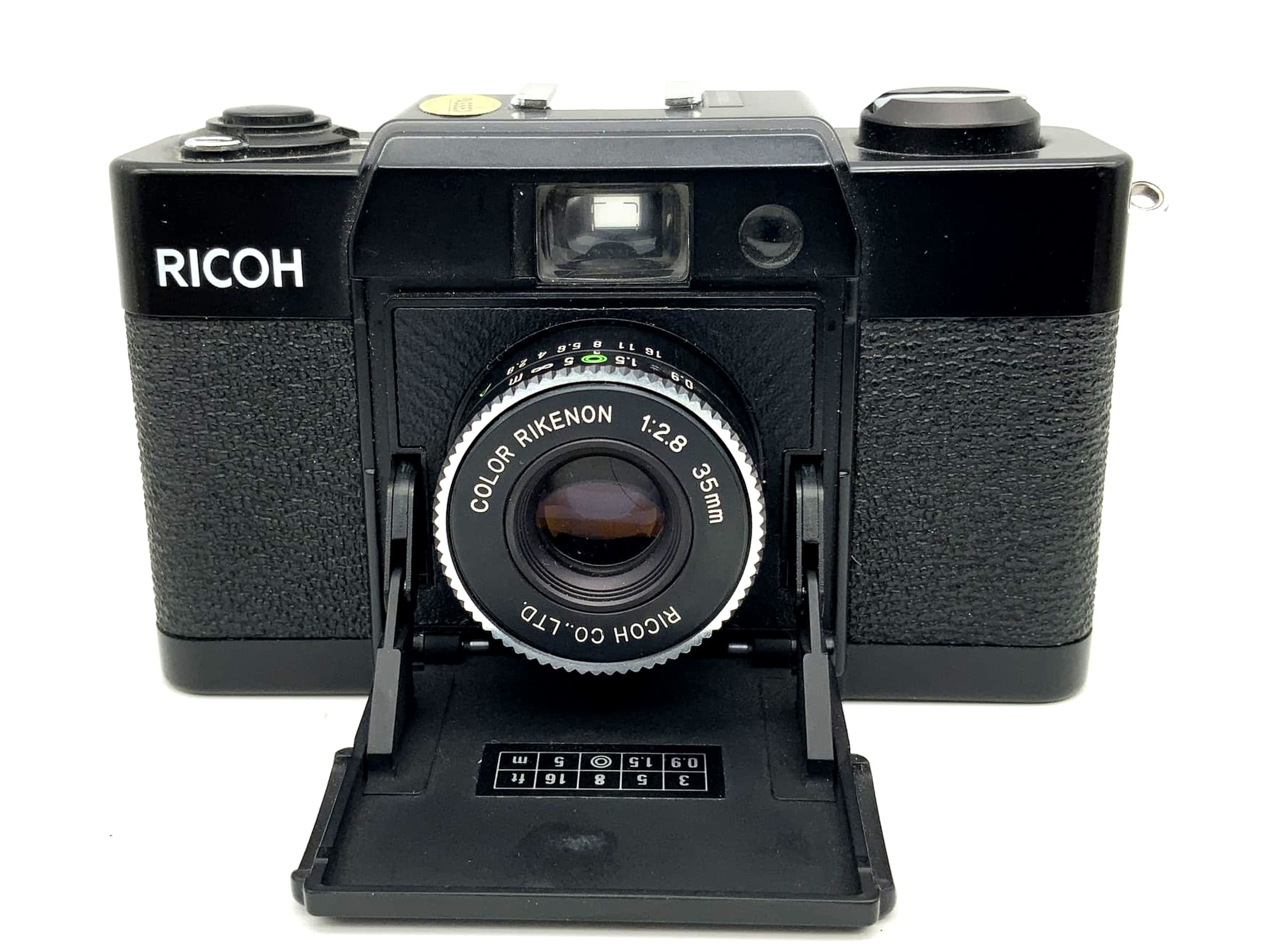 Ricoh FF-1 viewfinder camera with Color Rikenon F 2.8 f=35mm analog camera Point&amp;Shoot