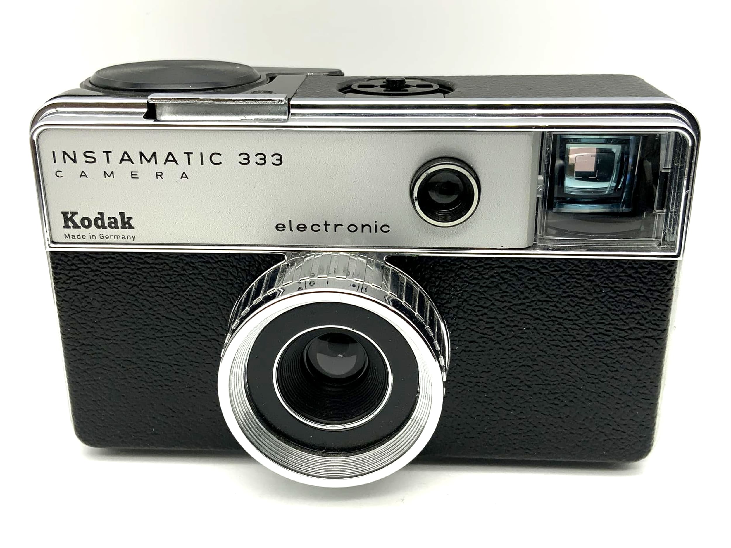 Kodak Instamatic 333 viewfinder camera, analog camera, electronic