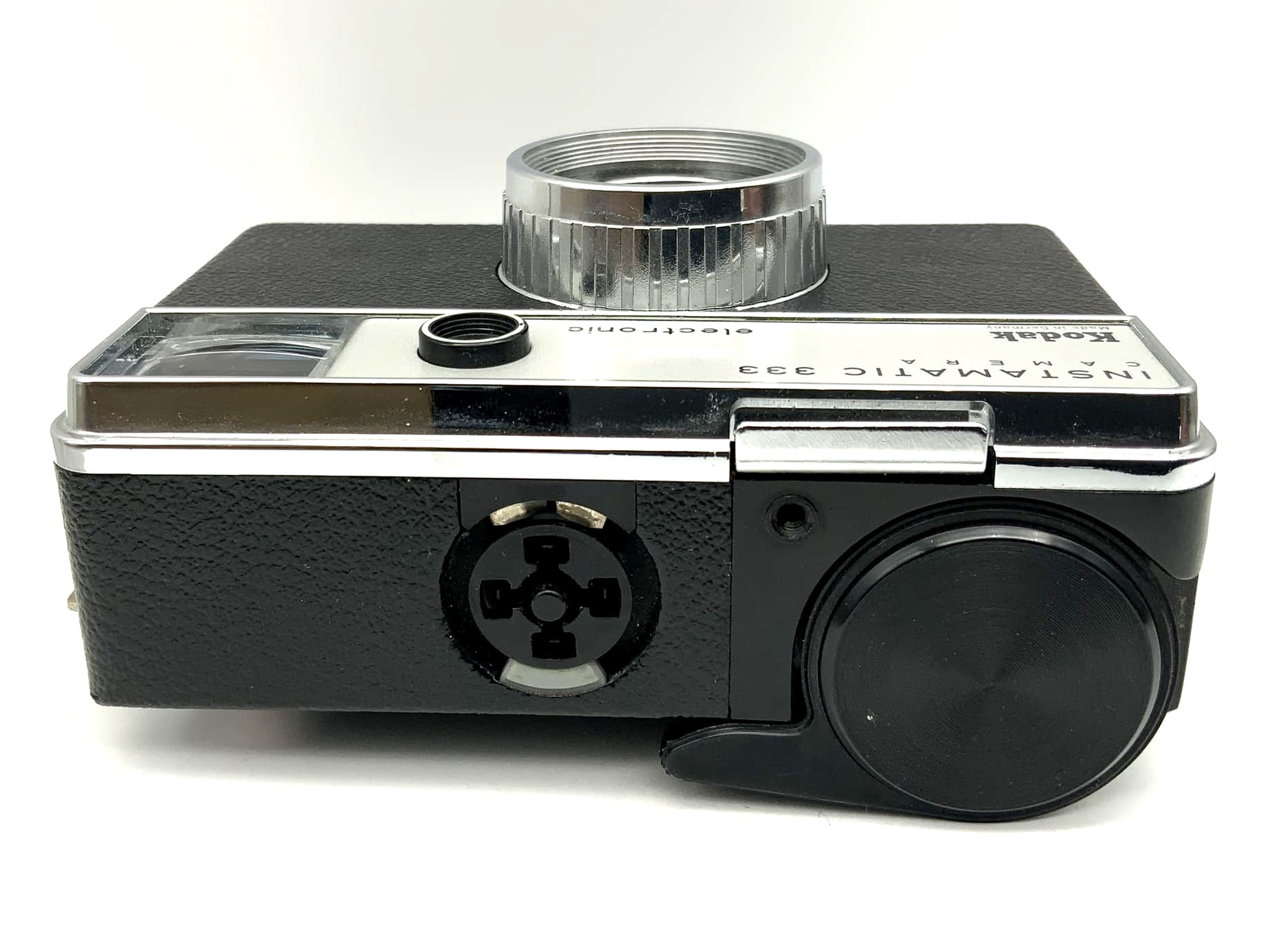 Kodak Instamatic 333 viewfinder camera, analog camera, electronic