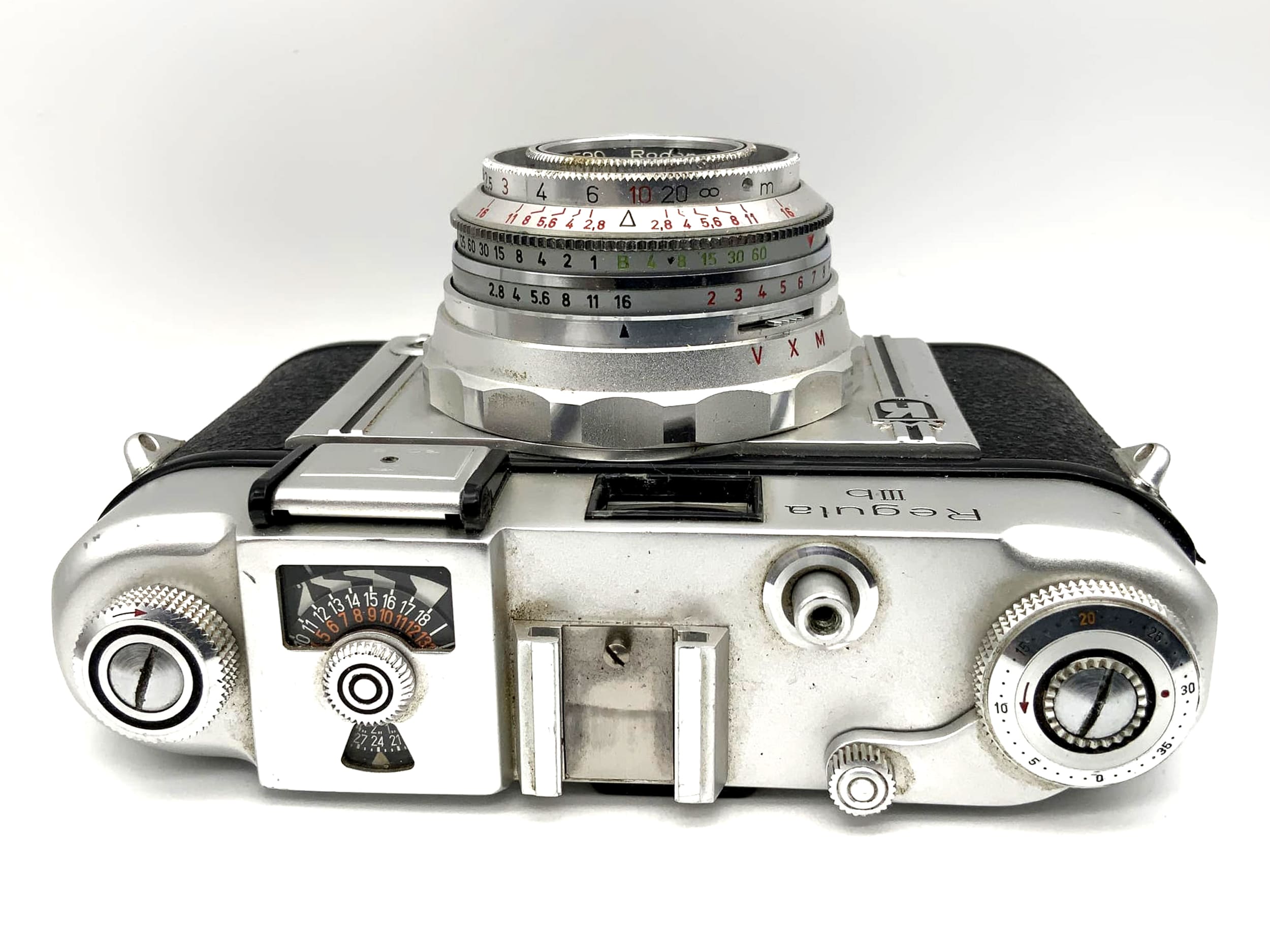 Regula IIIb viewfinder camera with Rodenstock Trinar 1:2.8 45mm Prontor-SVS