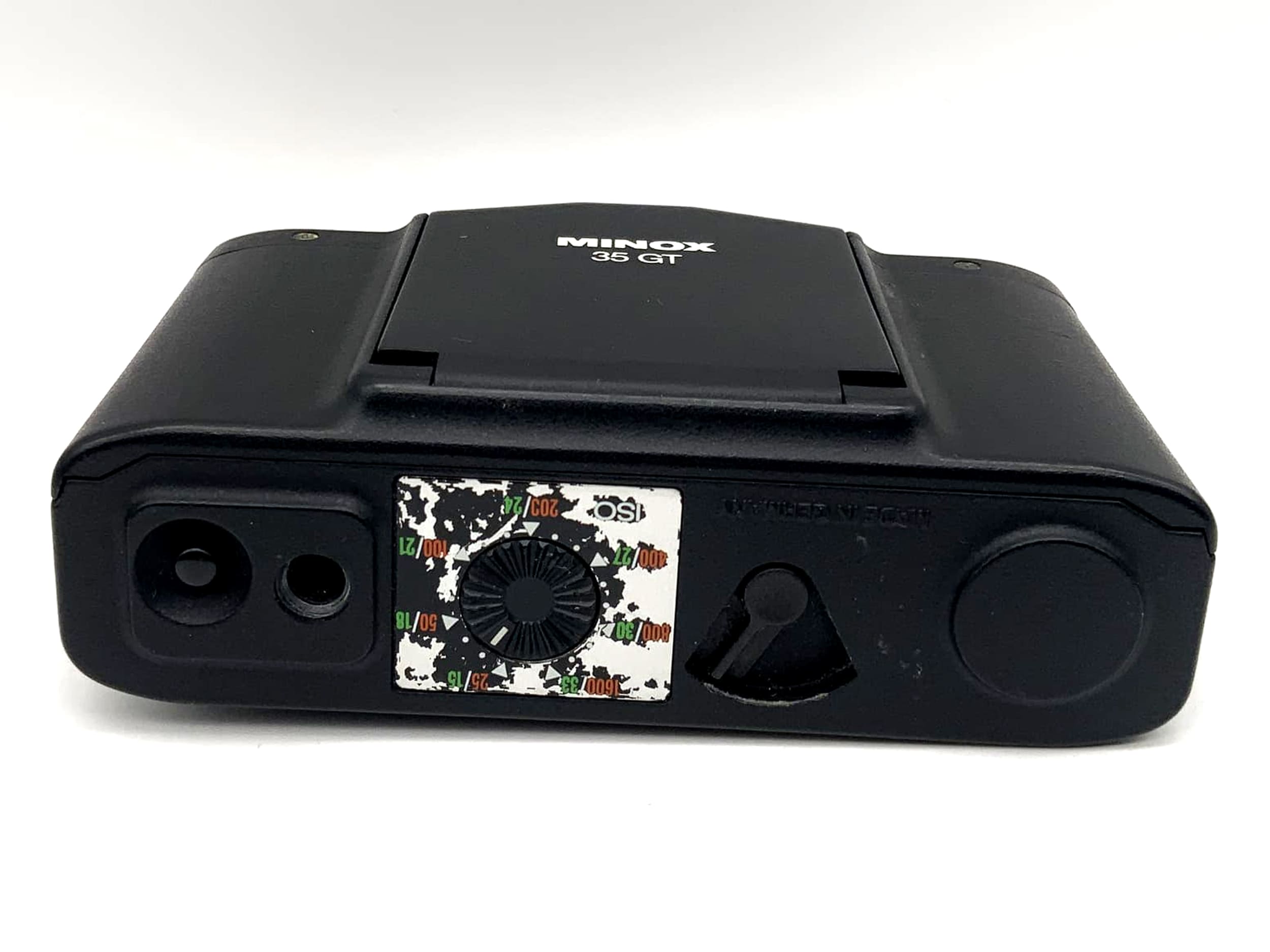 Minox 35 GT rangefinder camera with Color Minotar 1:2.8 35mm Point&amp;Shoot lens! Light meter defective!