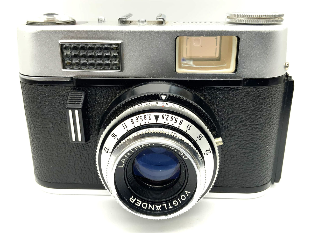 Voigtländer Vitoret D camera with Lanthar 1:2.8/50 Prontor 125 !Light indicator defective!