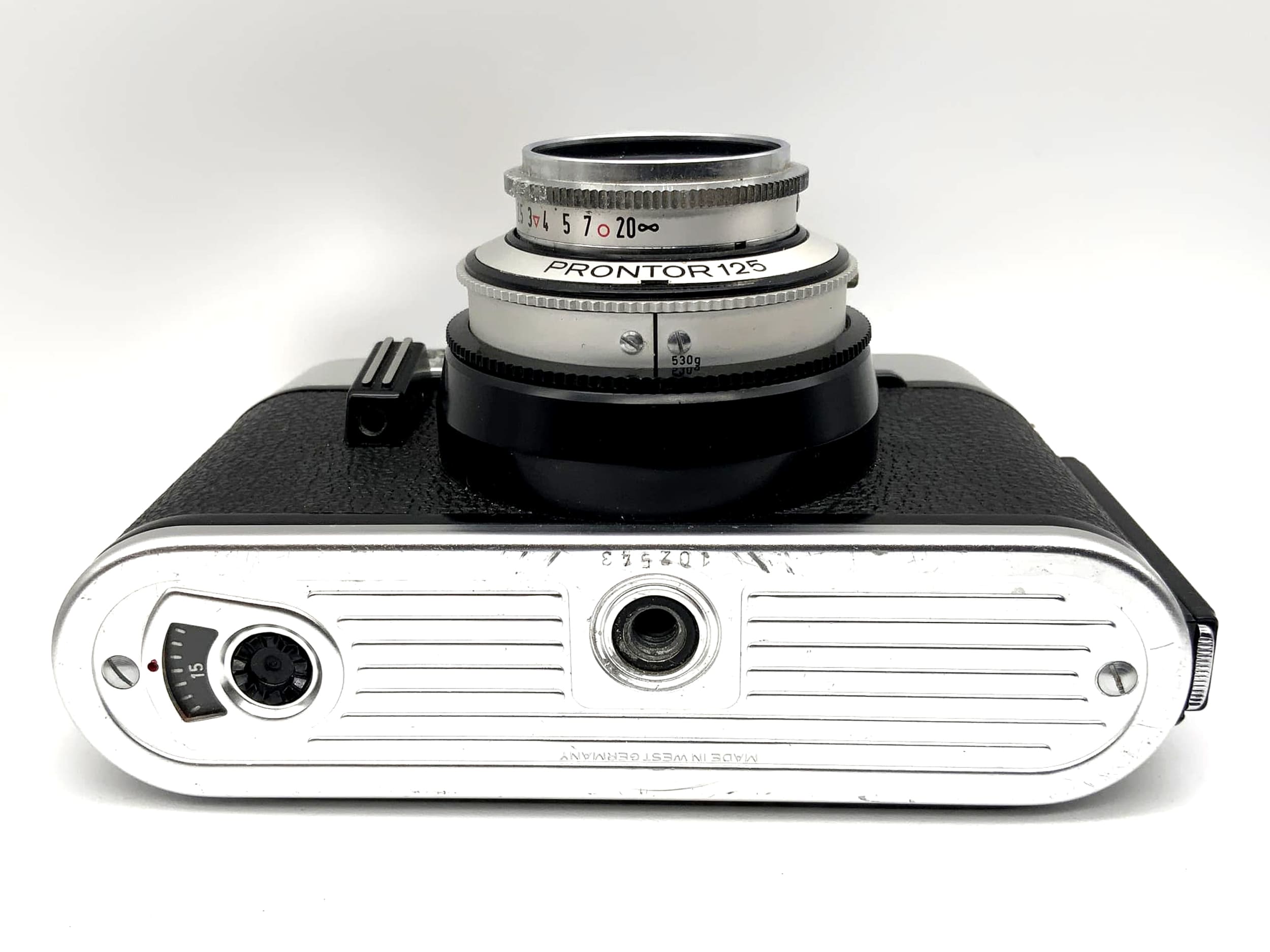 Voigtländer Vitoret D camera with Lanthar 1:2.8/50 Prontor 125 !Light indicator defective!