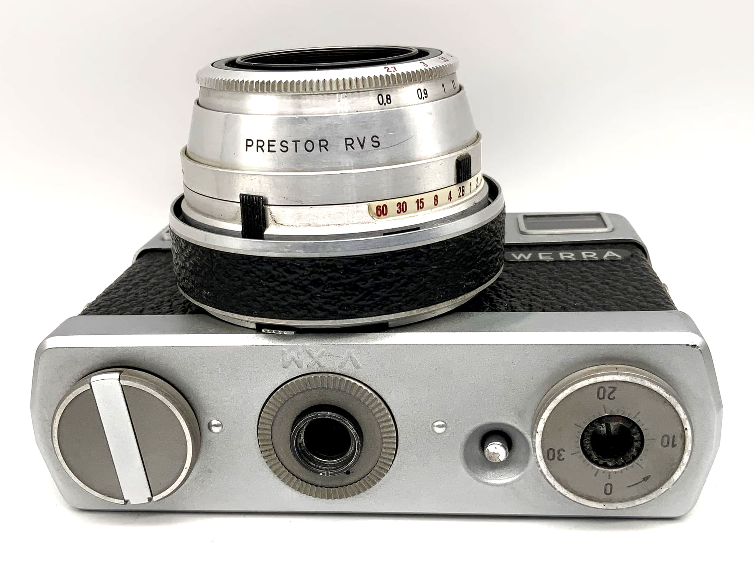 Carl Zeiss Jena Werra I rangefinder camera with Tessar 2.8/50 lens! Light meter defective!